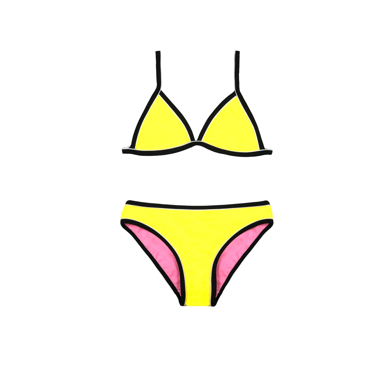 1157 Cosmik Girl PlainTri Bikini - Salty Ink