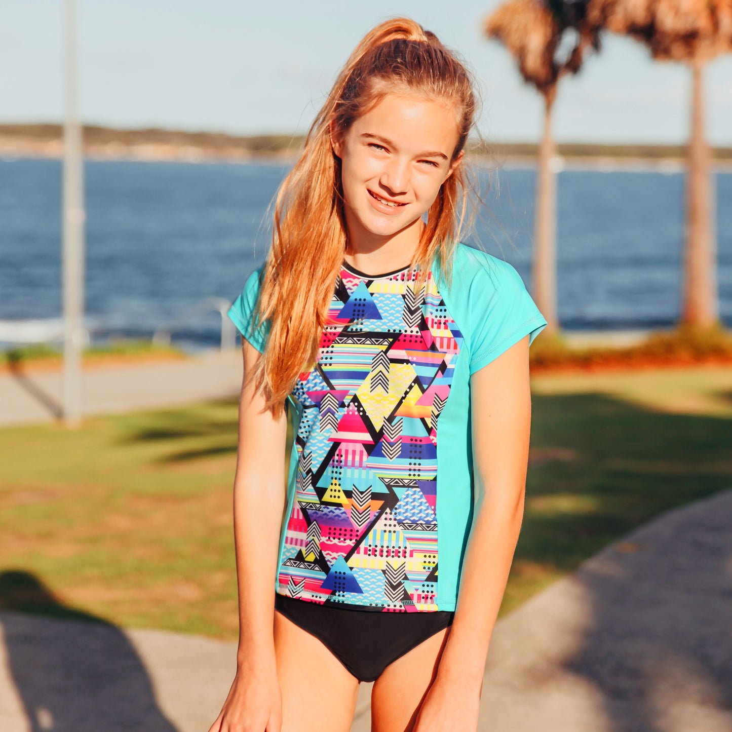 1159 Cosmik Girl Rashvest Set - Salty Ink