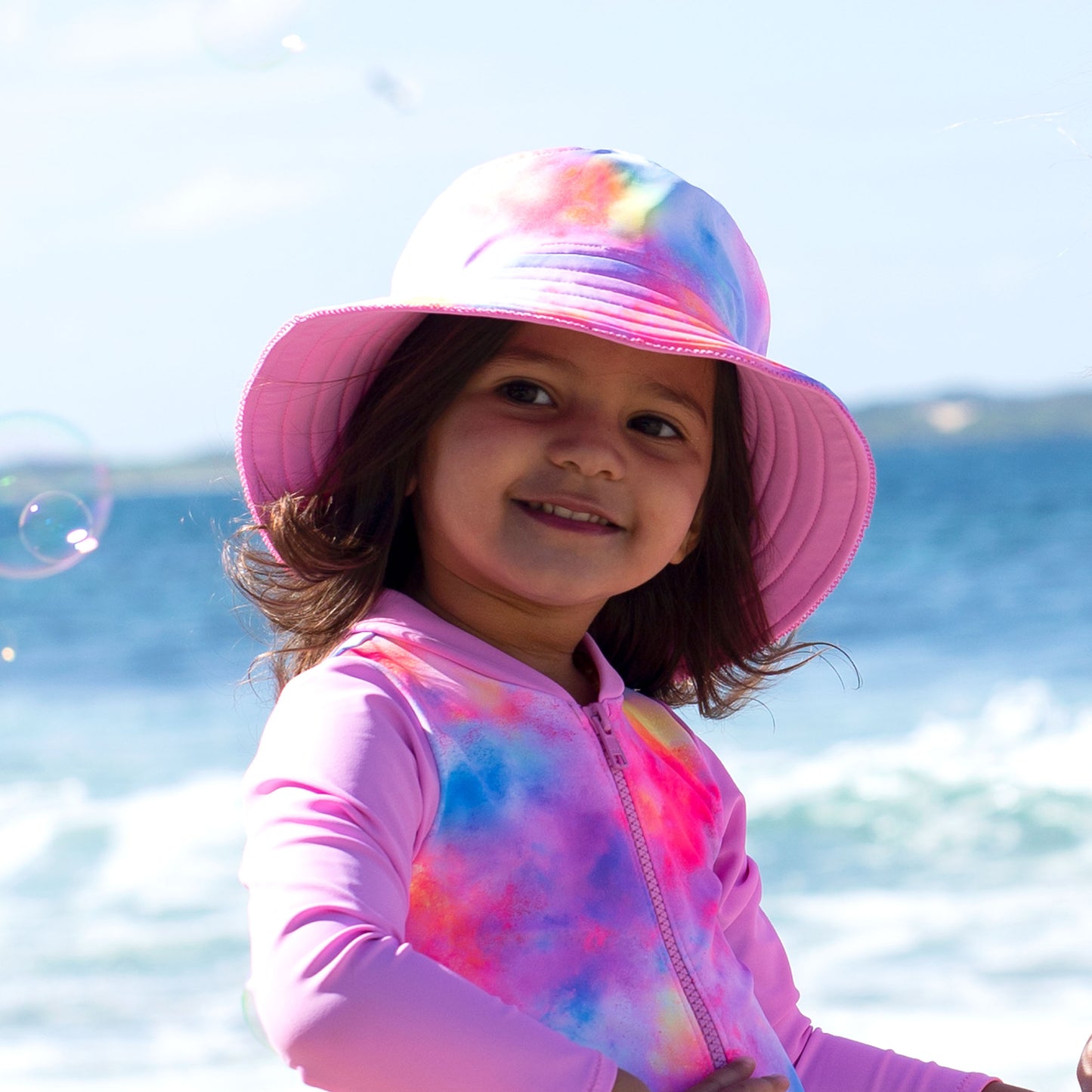 1172 Miss Rainbow Sun Hat - Salty Ink