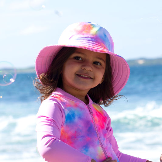 1172 Miss Rainbow Sun Hat - Salty Ink