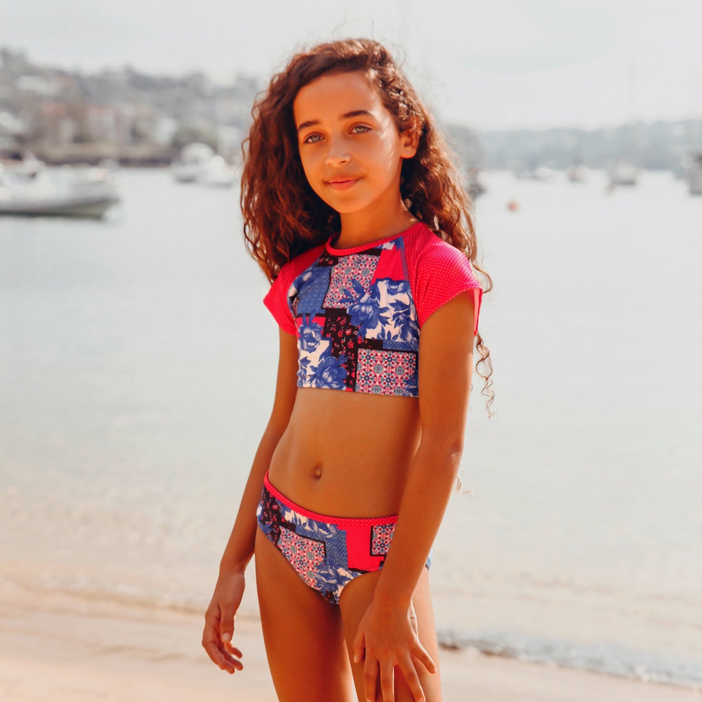 1176 Beach Boho Crop Bikini - Salty Ink