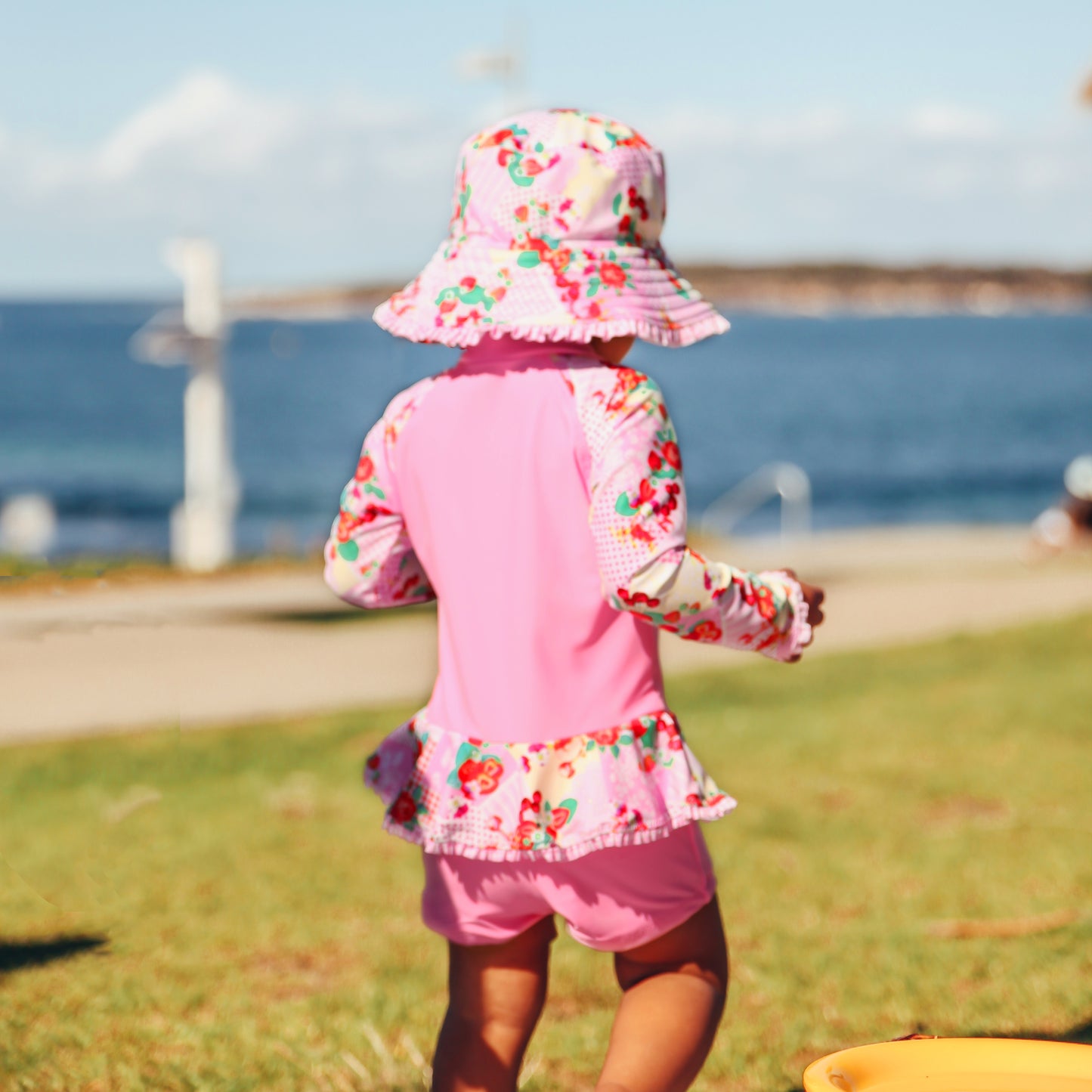 1183 Miss Polly Playsuit - Salty Ink