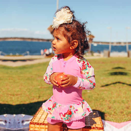 1183 Miss Polly Playsuit - Salty Ink