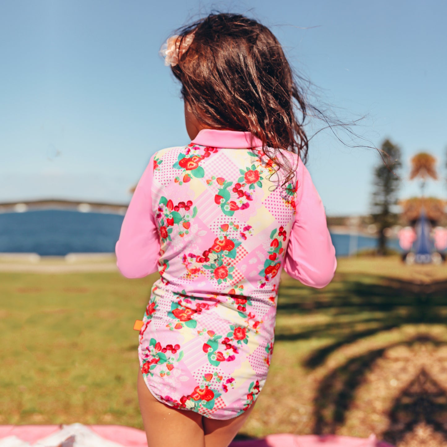 1195 Miss Polly Sunsuit - Salty Ink