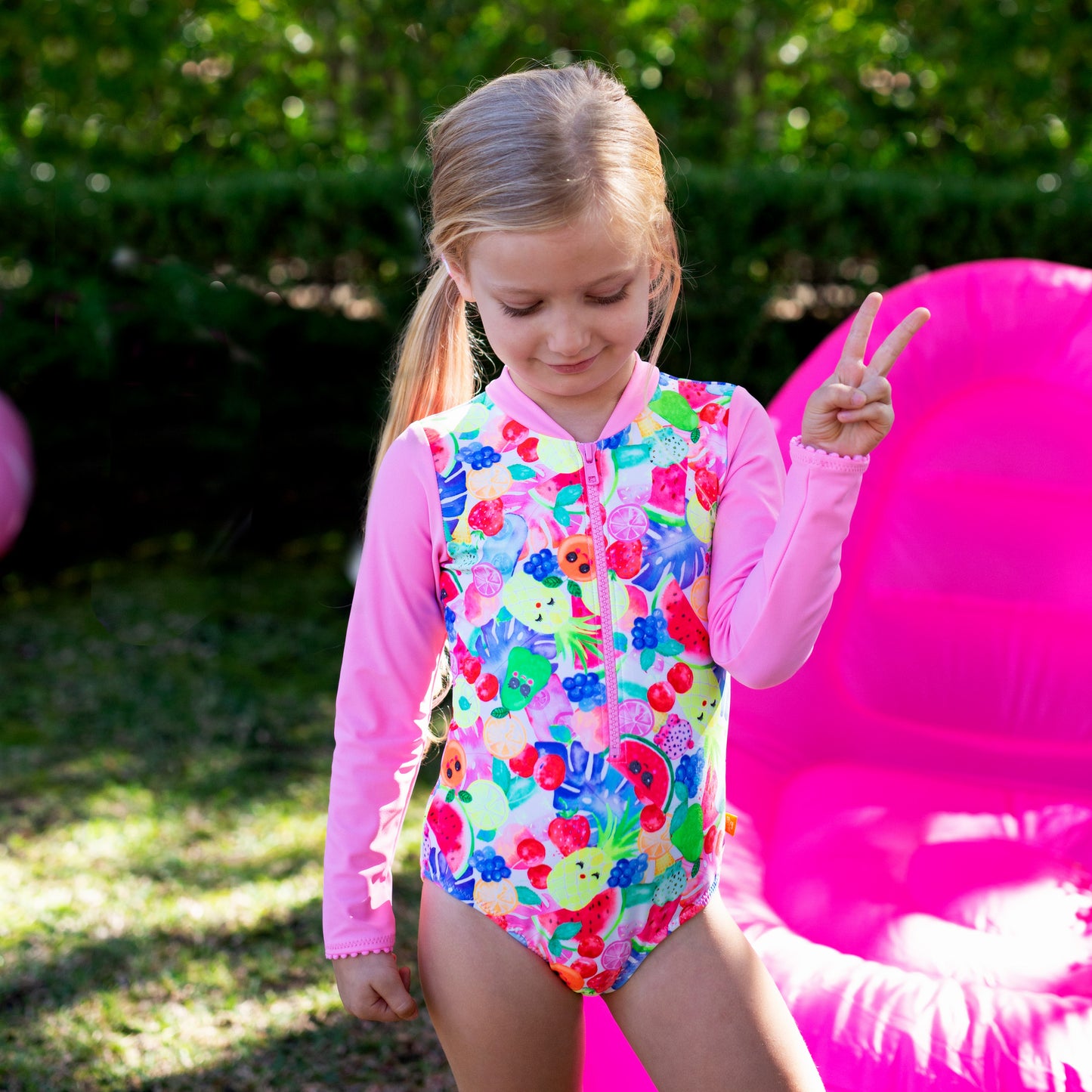 1202 Miss Fruitti Sunsuit - Salty Ink