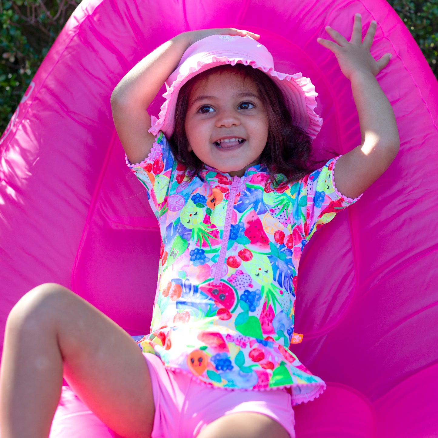 1203 Miss Fruitti Playsuit - Salty Ink