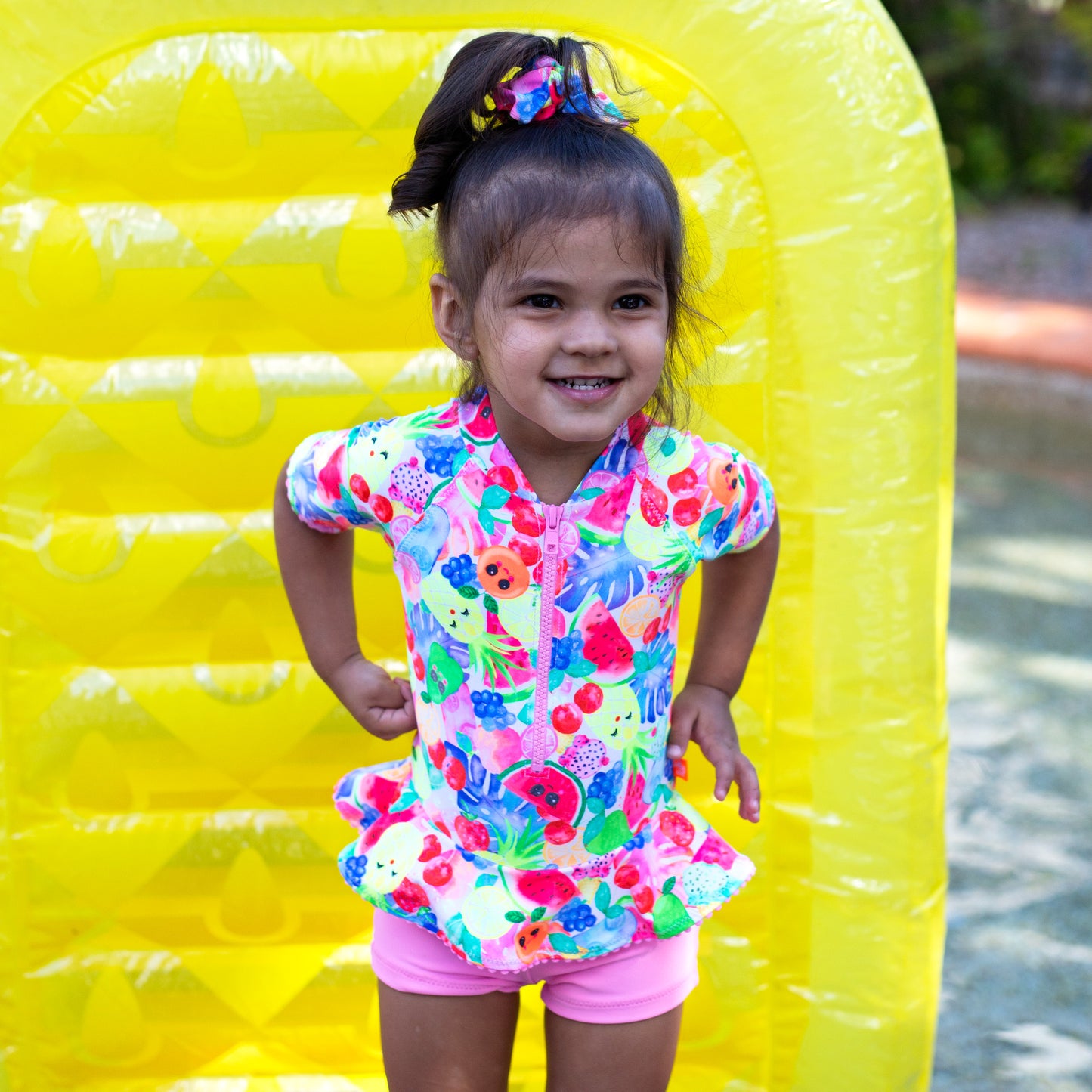 1203 Miss Fruitti Playsuit - Salty Ink