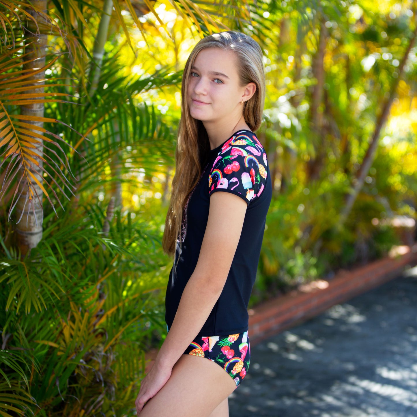 1206 Tropical Punch Rashvest Set - Salty Ink