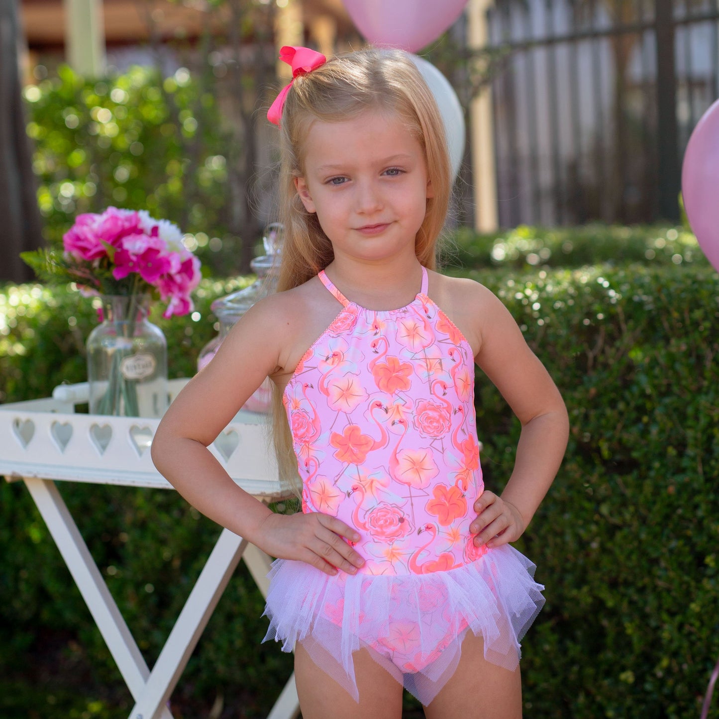 1223 Miss flamingo TuTu - Salty Ink