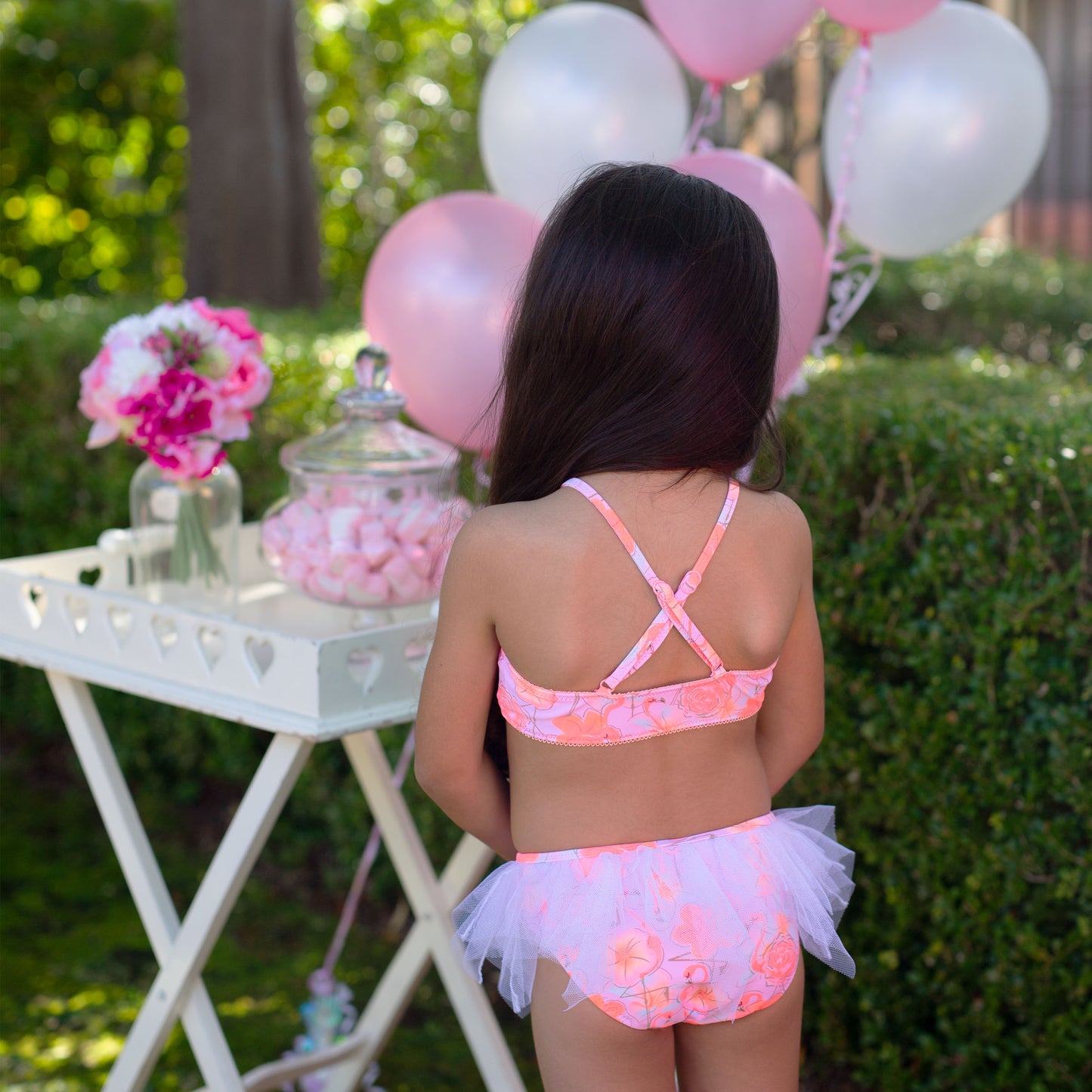 1224 MissFlamingo TuTu Bikini - Salty Ink