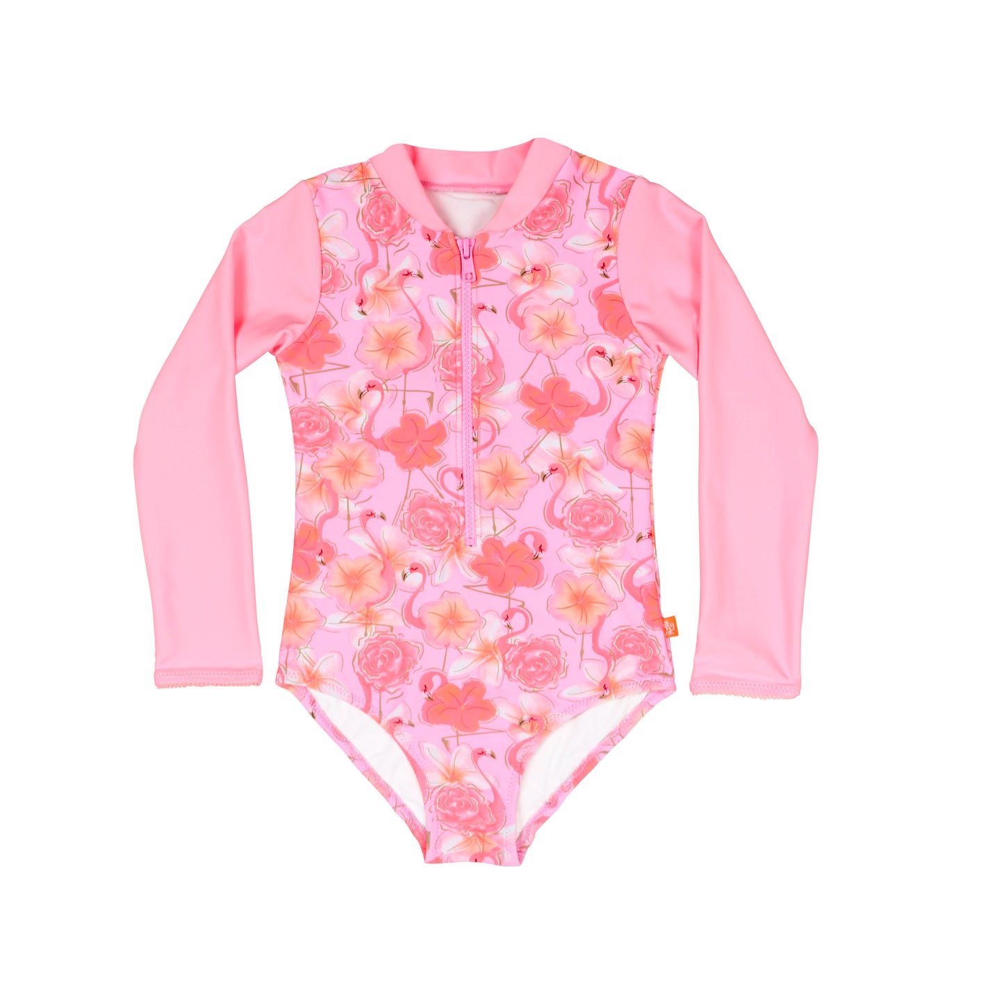 1229 Miss Flamingo Sunsuit - Salty Ink