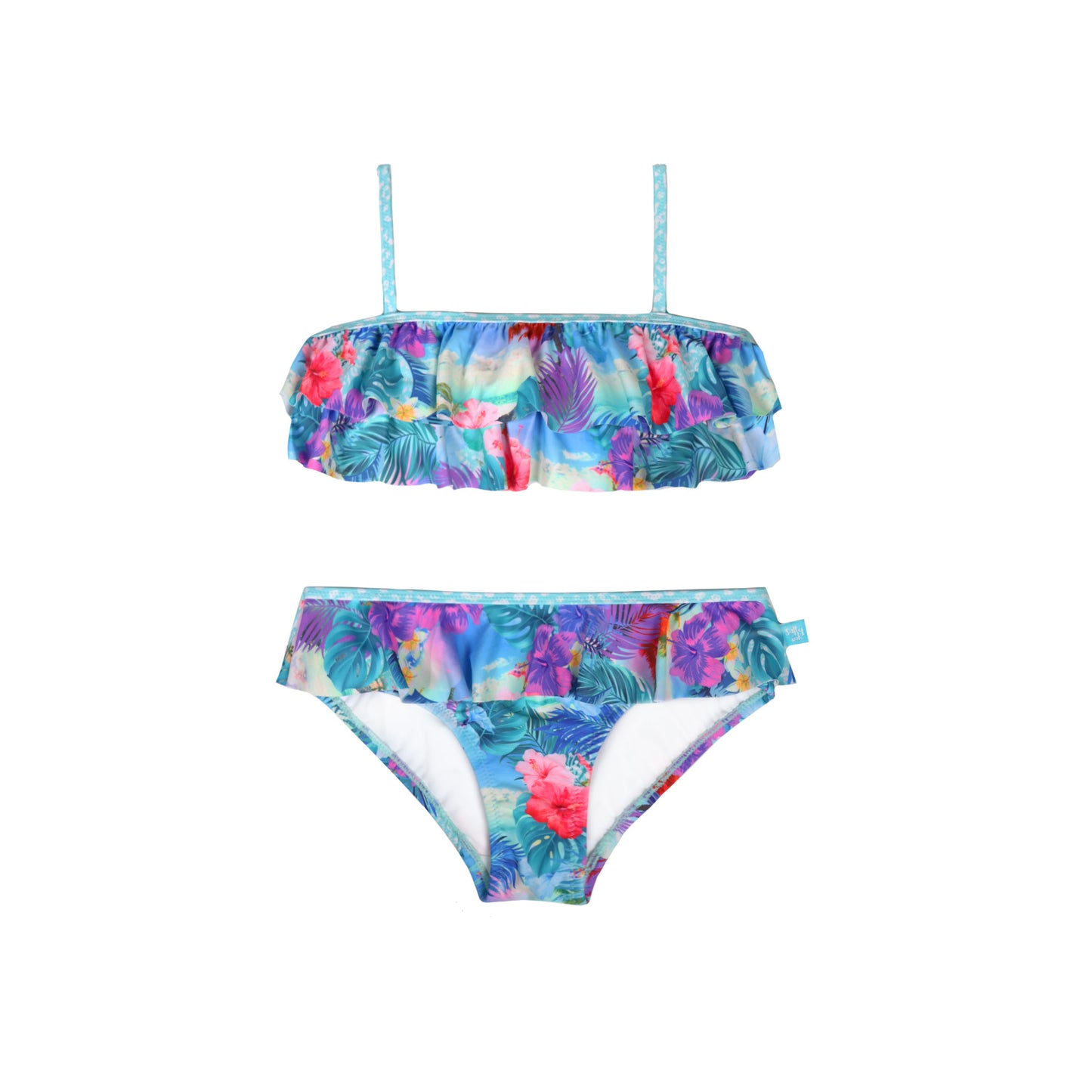 1250 Island Dreams Tropical Tube Bikini - Salty Ink