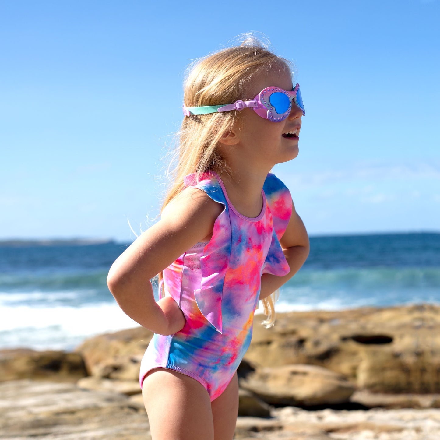 1255 Miss Rainbow One Piece - Salty Ink