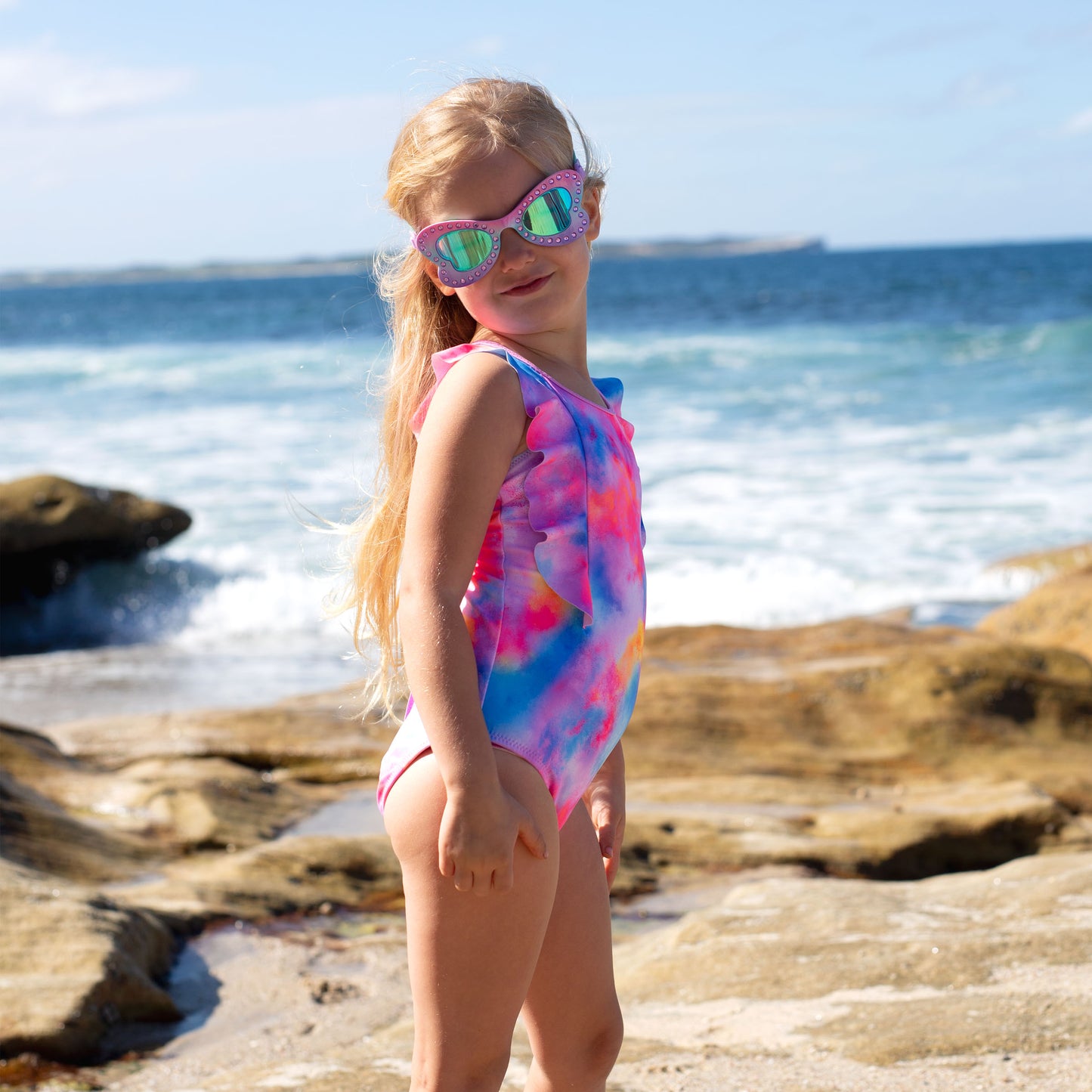 1255 Miss Rainbow One Piece - Salty Ink