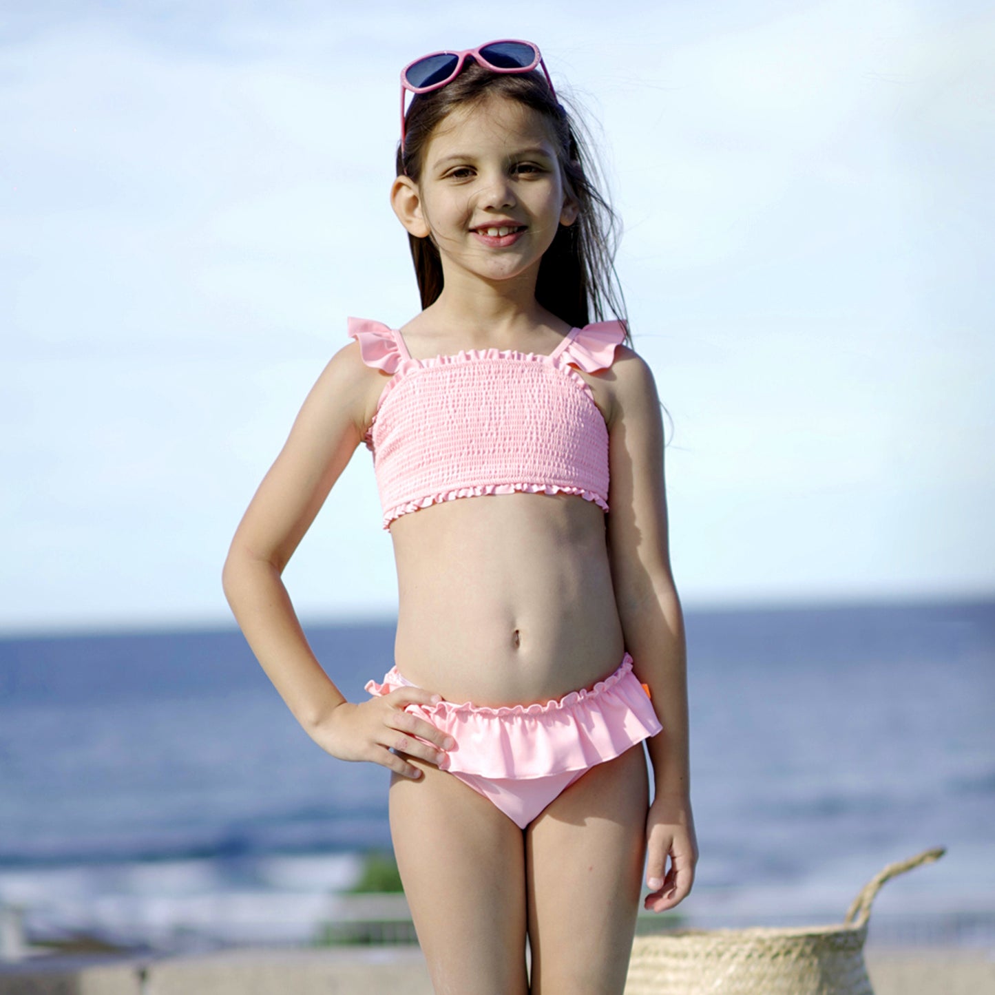 1264 Miss Indie Plain Bikini