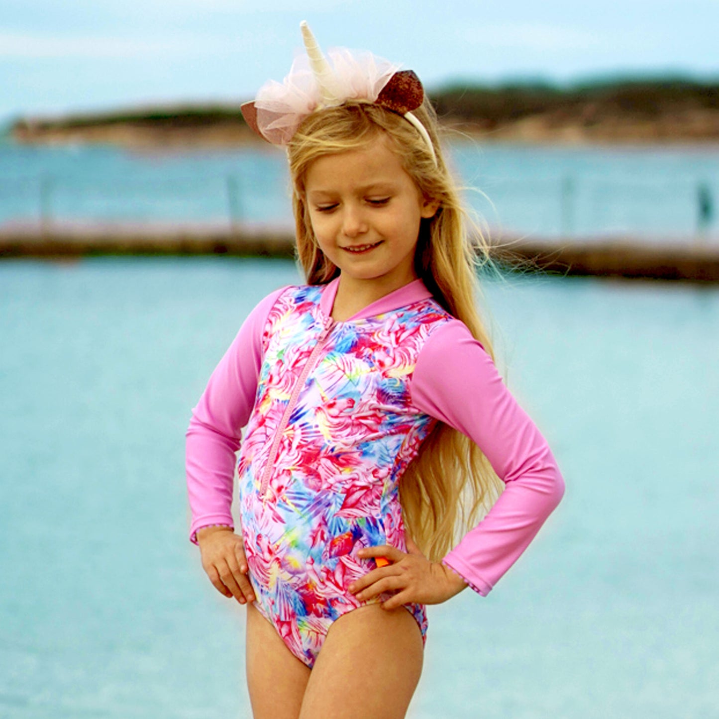 1290 Miss Stardust Sunsuit - Salty Ink
