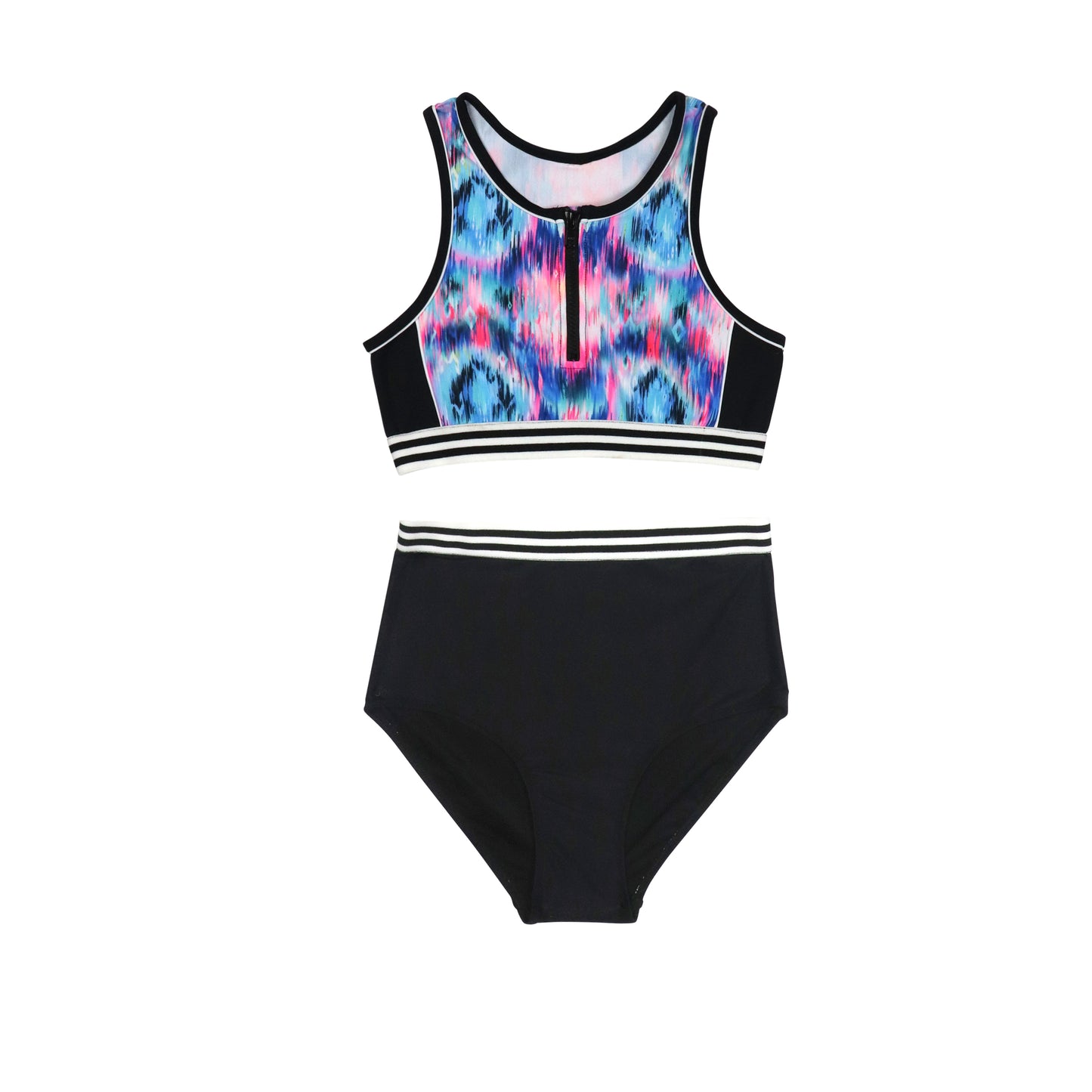 1313 Summer Tribe Crop Bikini