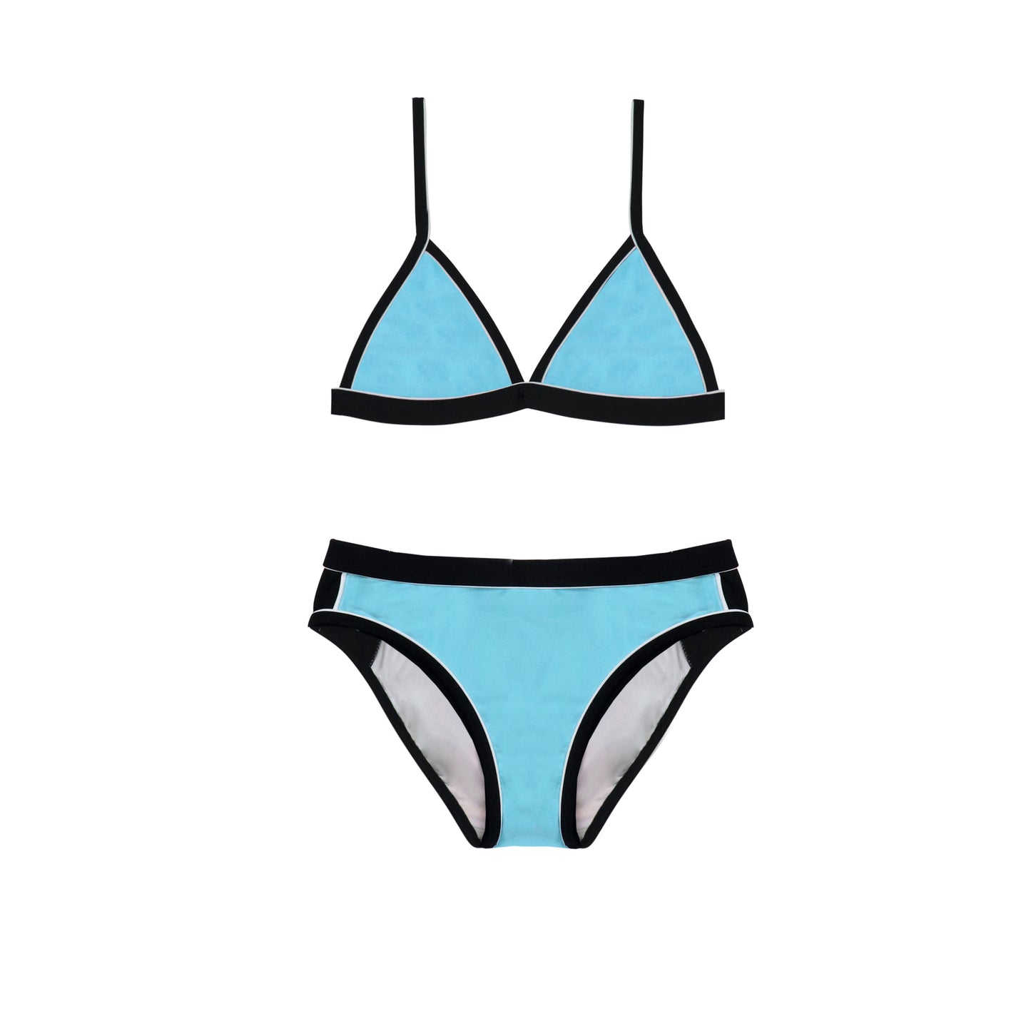 1314 Summer Tribe Plain Tri Bikini