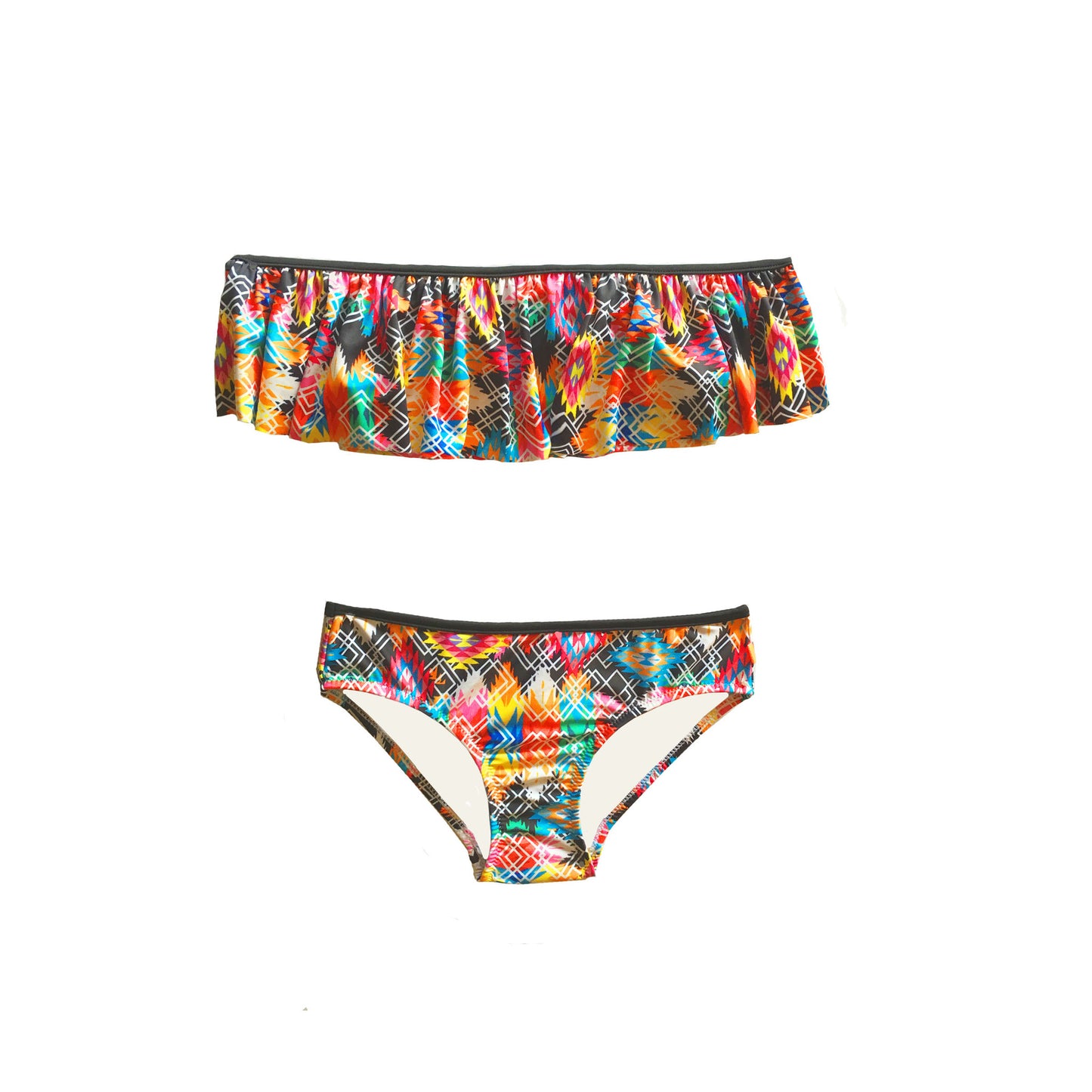 131 Siesta Sista Frill Bikini - Salty Ink