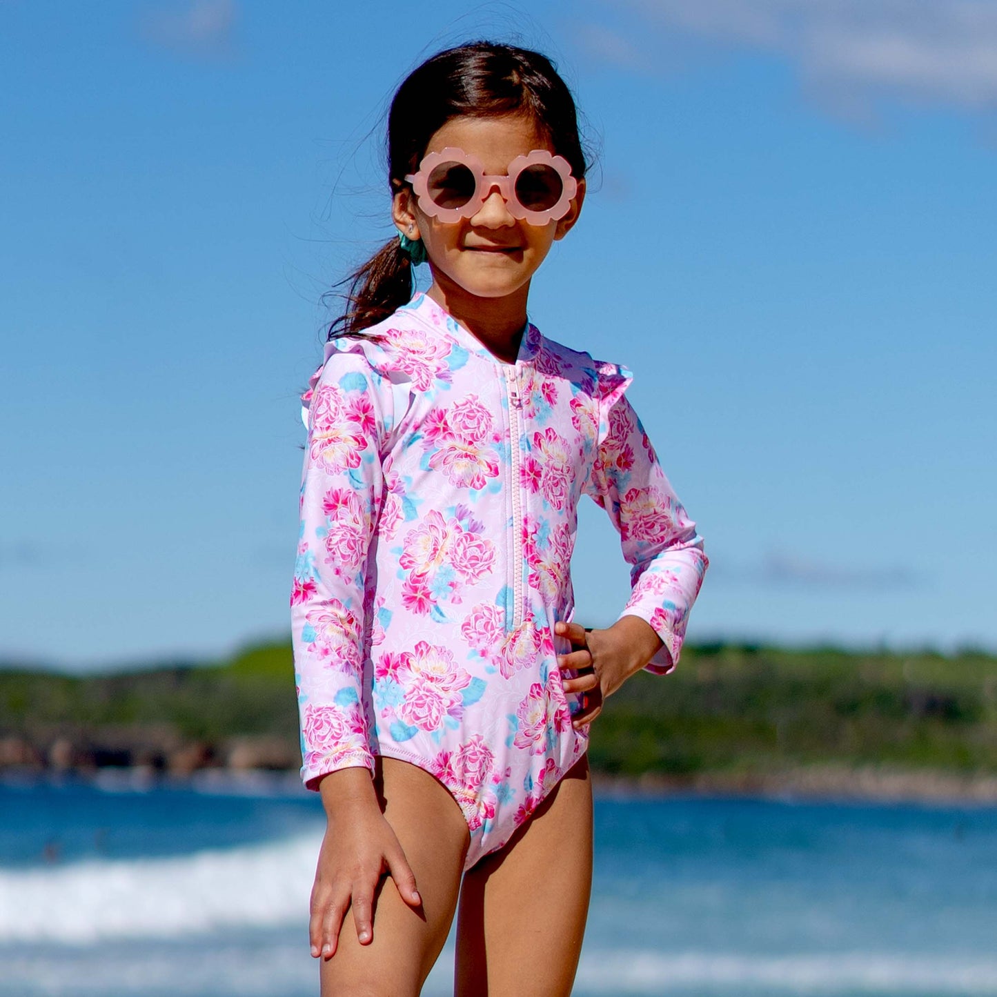 1329 Miss Bloom Sunsuit
