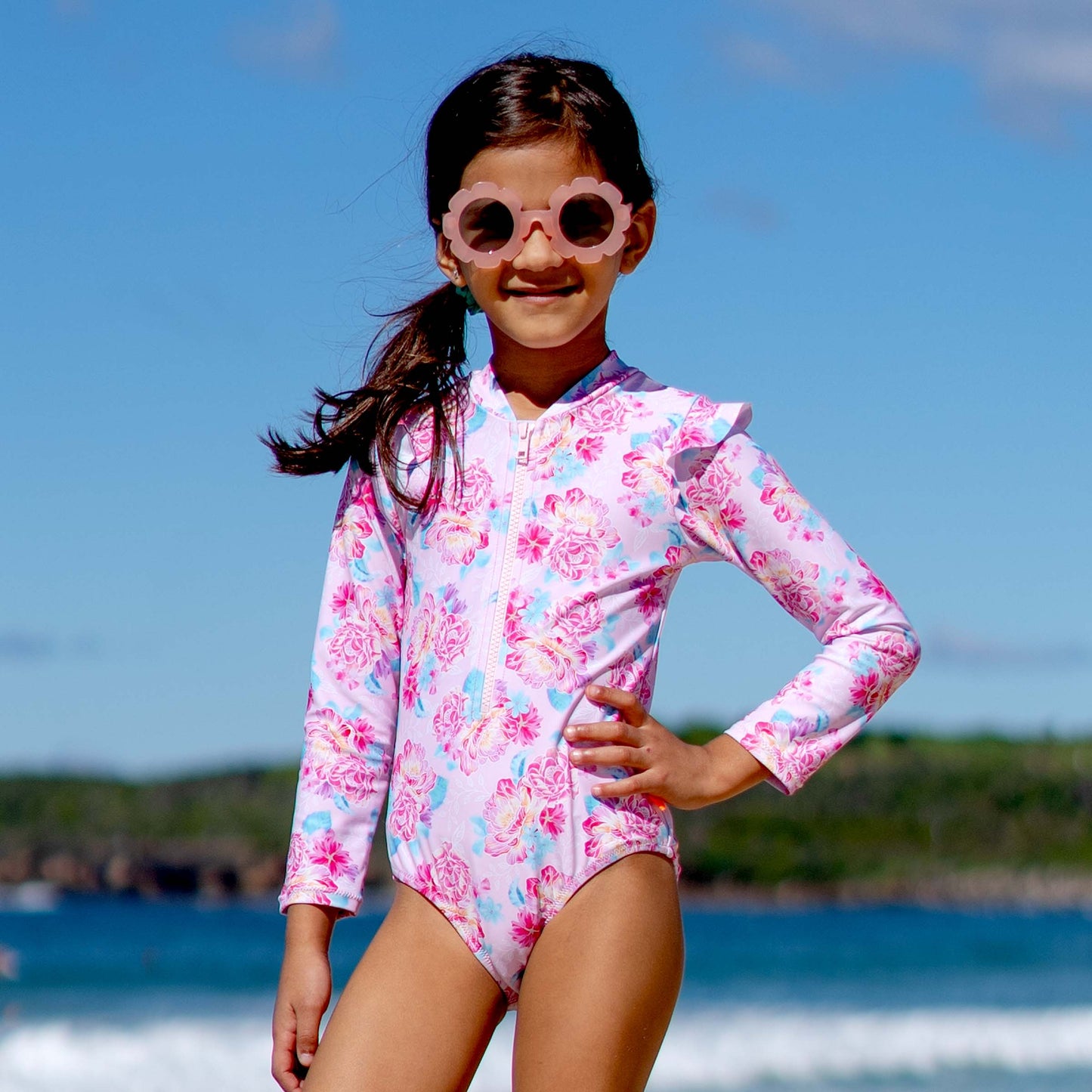 1329 Miss Bloom Sunsuit