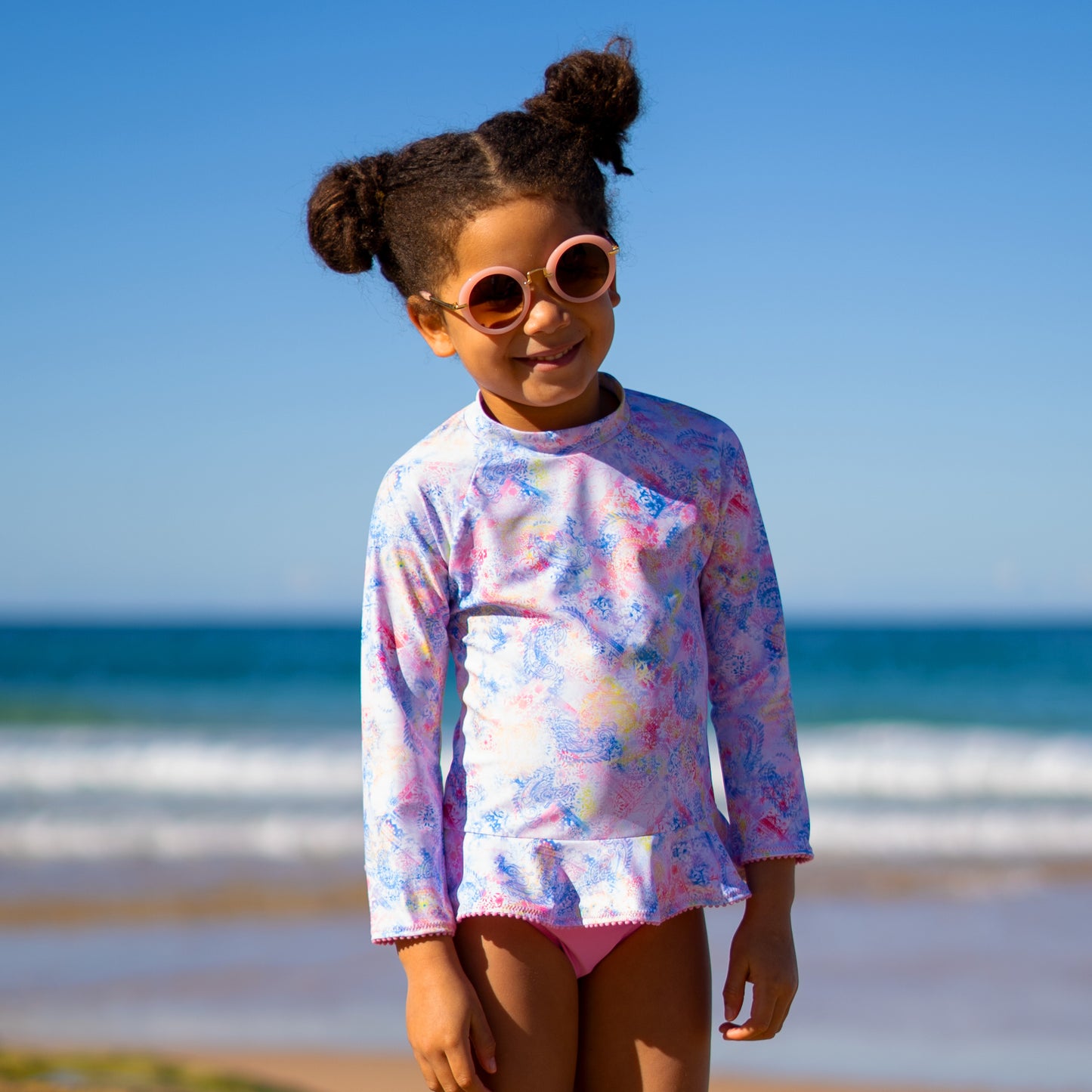 1351 Miss Bella Long Sleeve Sunvest Set