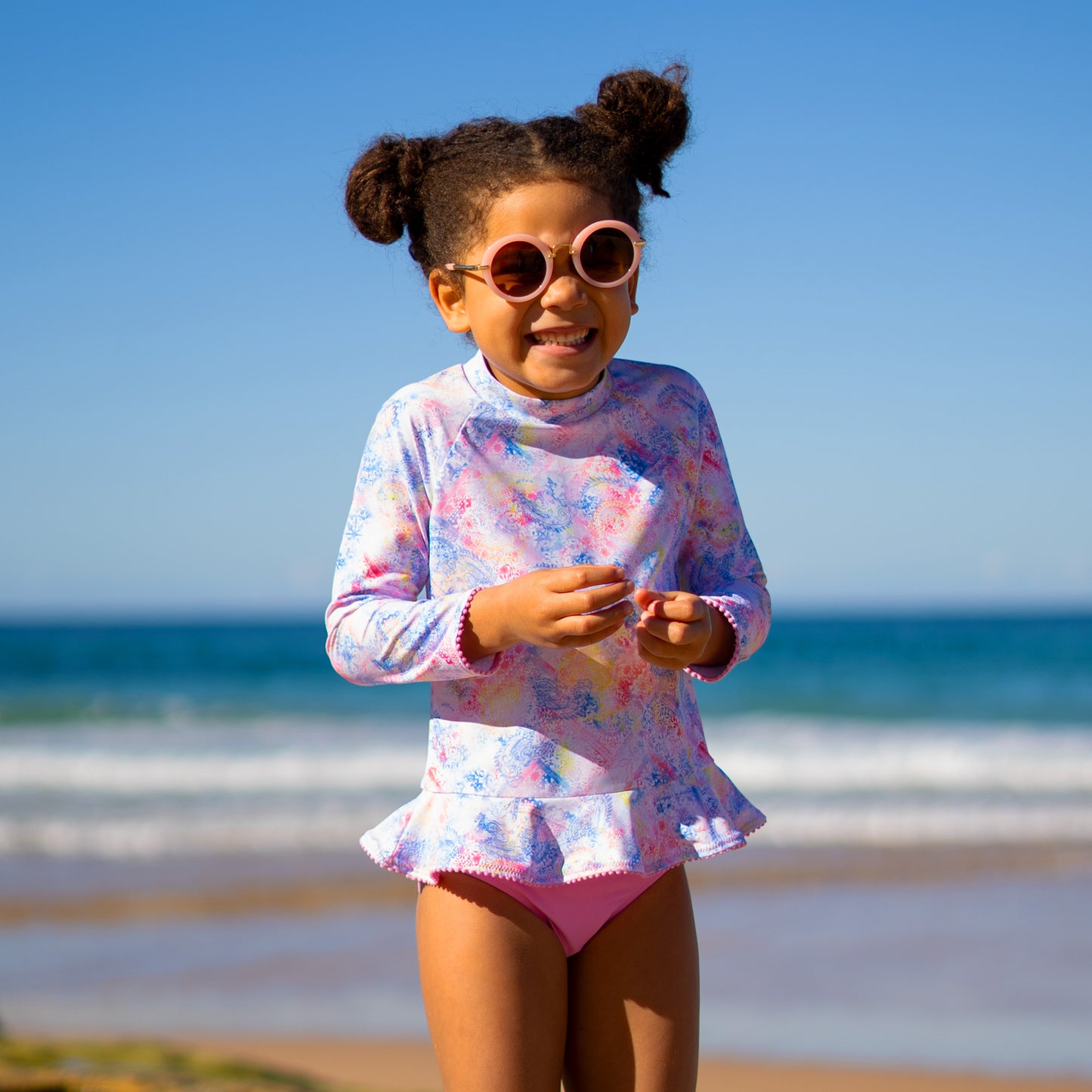1351 Miss Bella Long Sleeve Sunvest Set