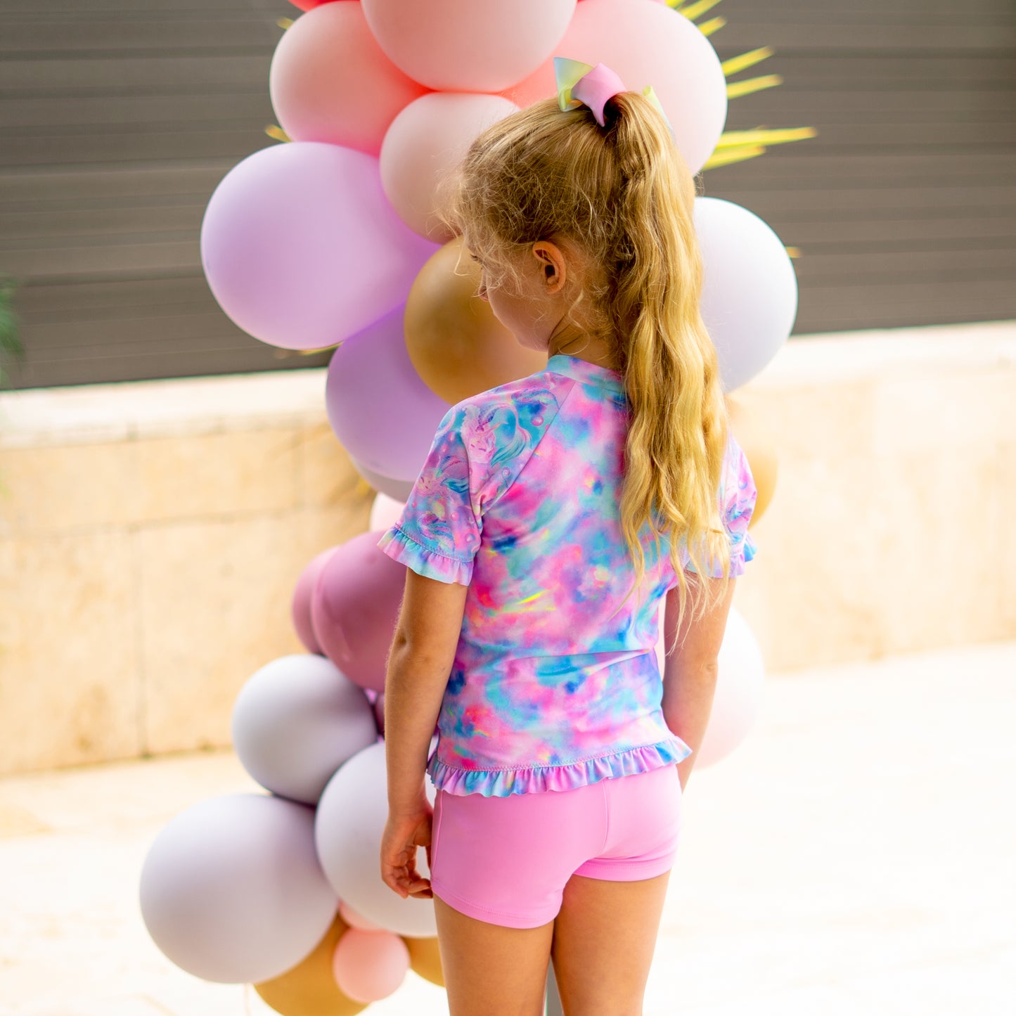 1365 Miss Magical Short Sleeve Sunvest Set