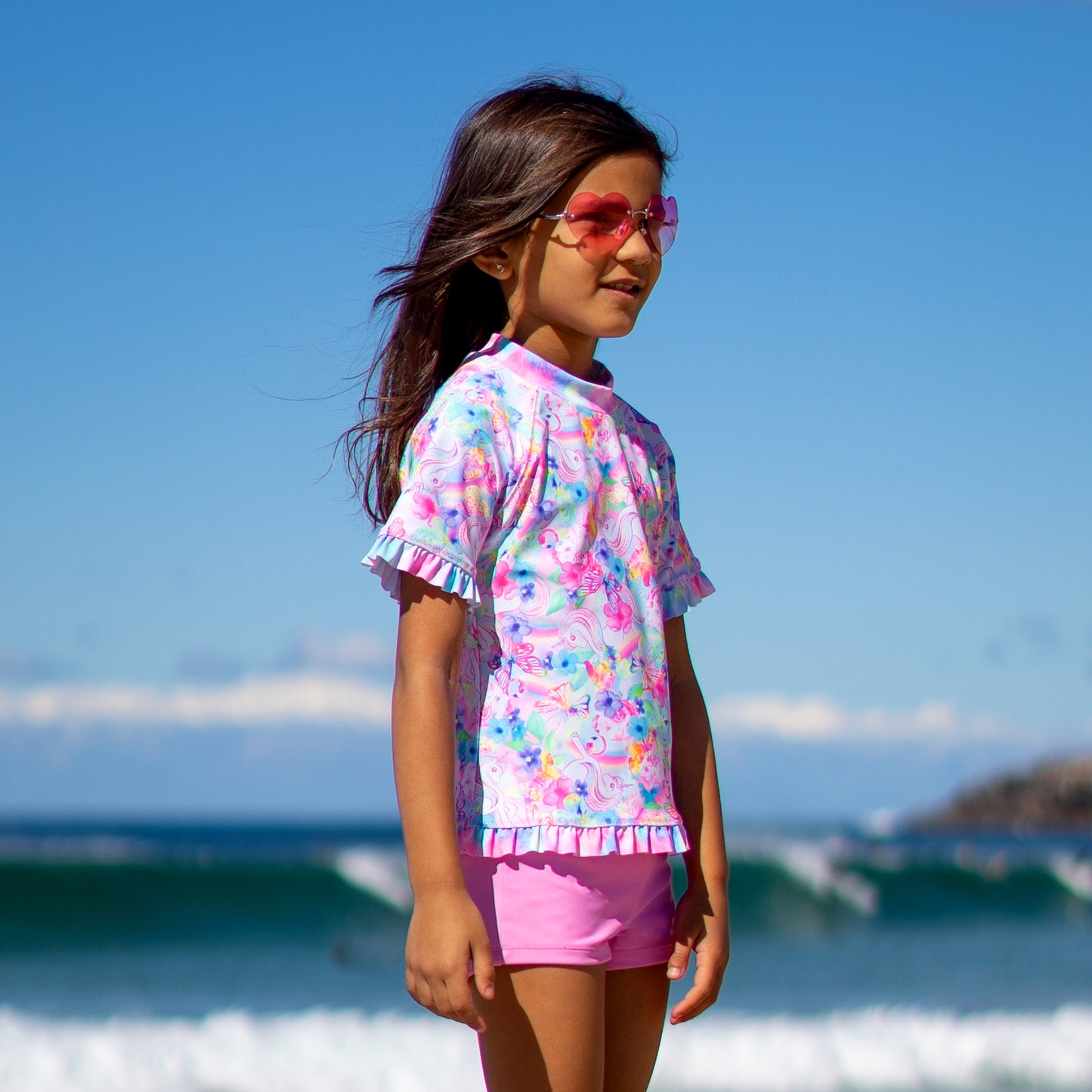 1386 Miss Dreamer Short Sleeve Sunvest Set