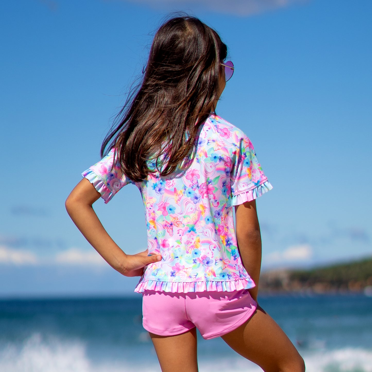 1386 Miss Dreamer Short Sleeve Sunvest Set