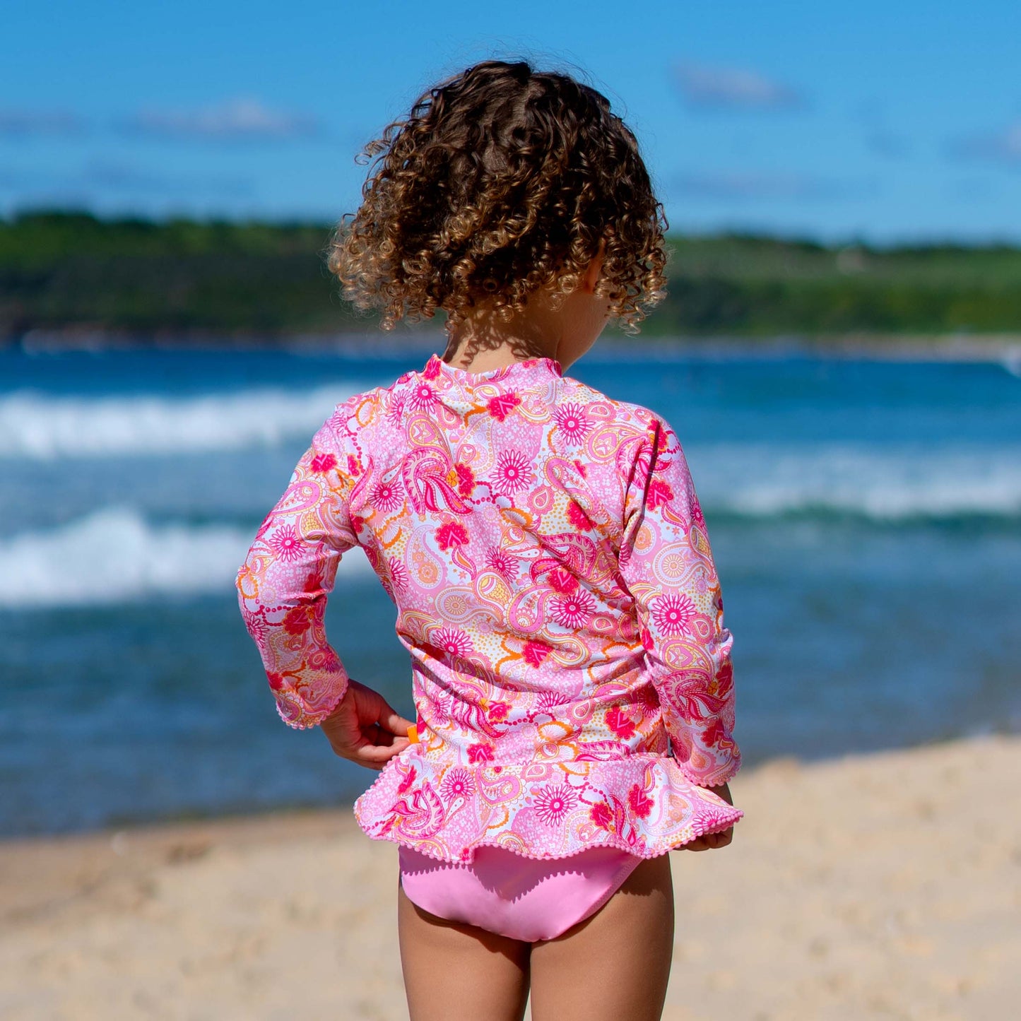 1396 Miss Popsical Long Sleeve Sunvest Set