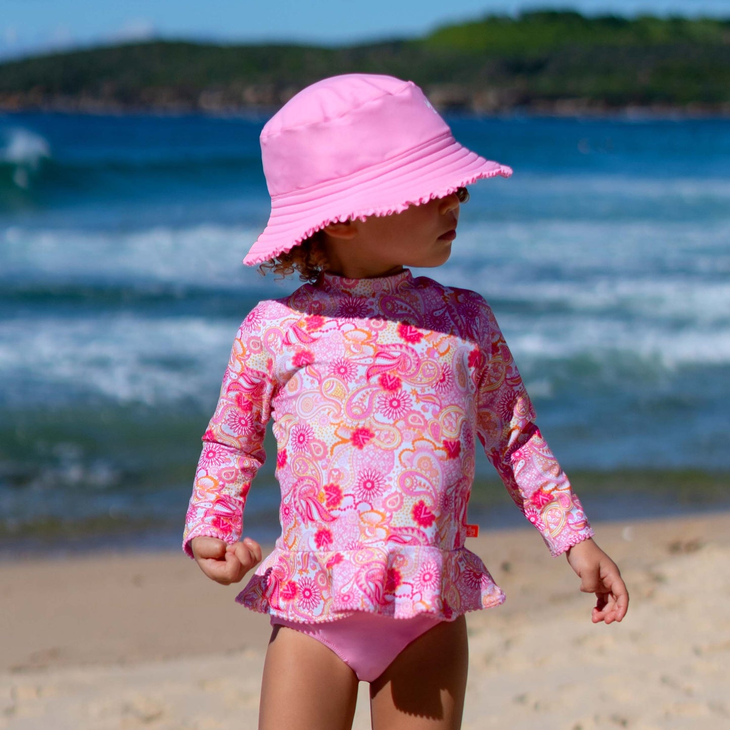 1396 Miss Popsical Long Sleeve Sunvest Set