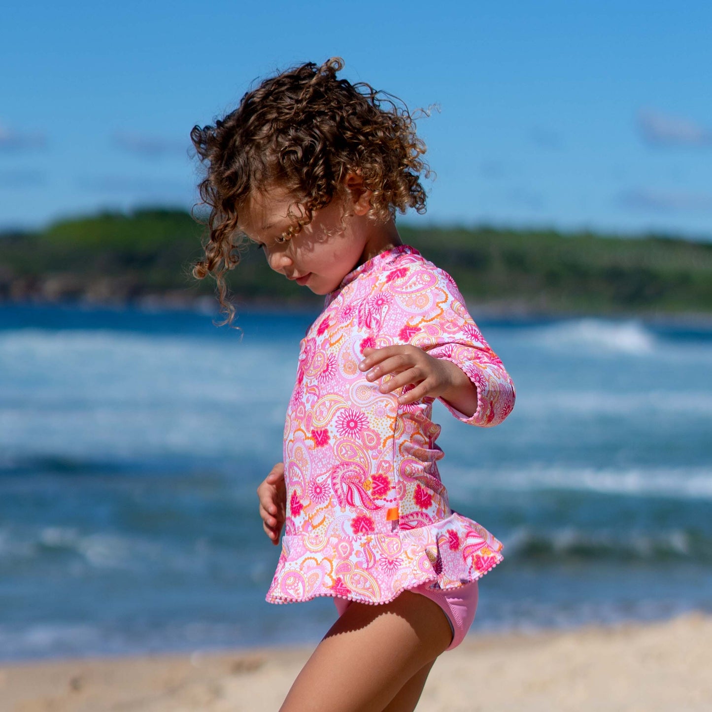 1396 Miss Popsical Long Sleeve Sunvest Set
