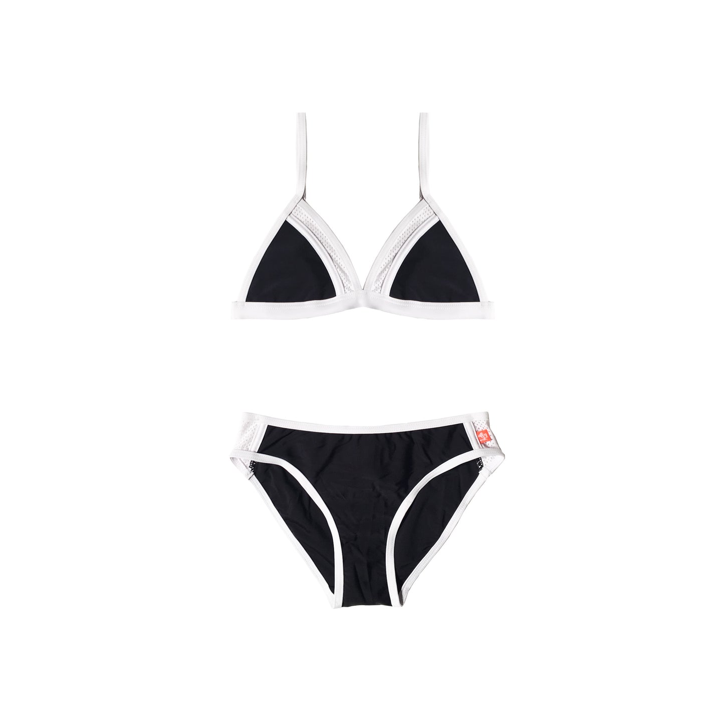 178 Neon Lights Plain Tri Bikini - Salty Ink