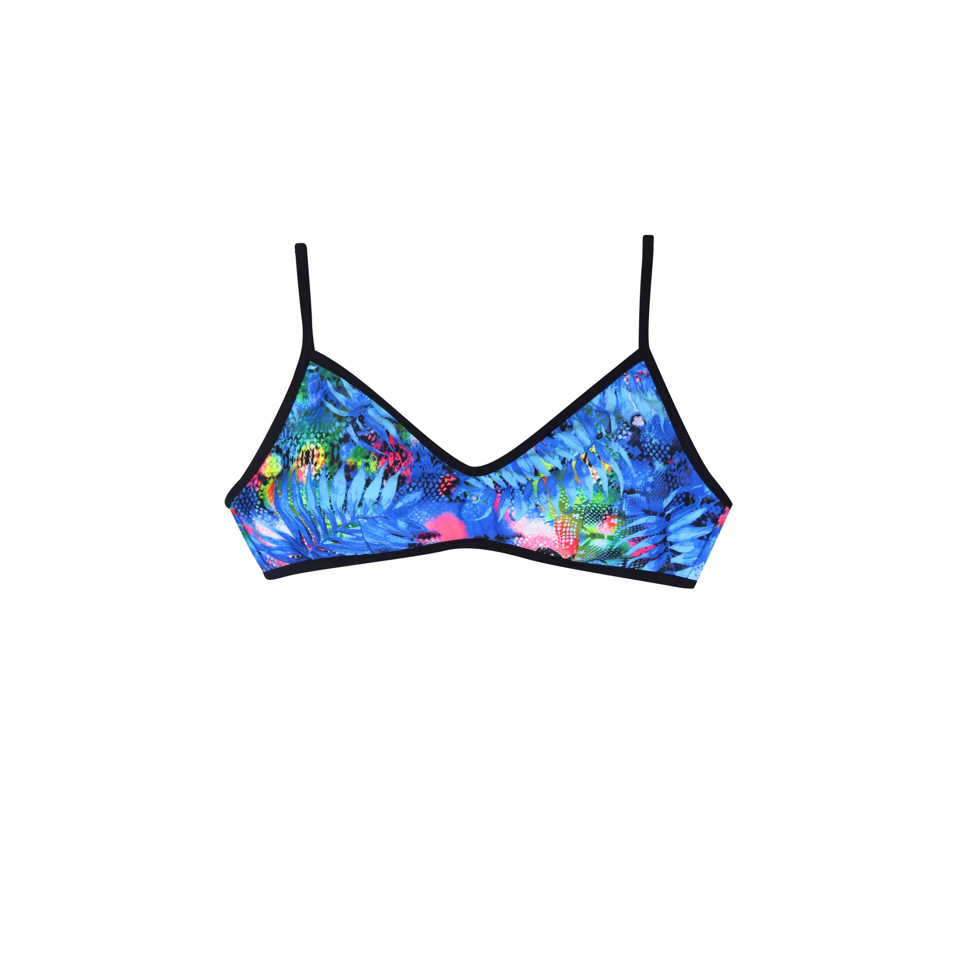 2020 Desert Palm Gidget Bra - Salty Ink