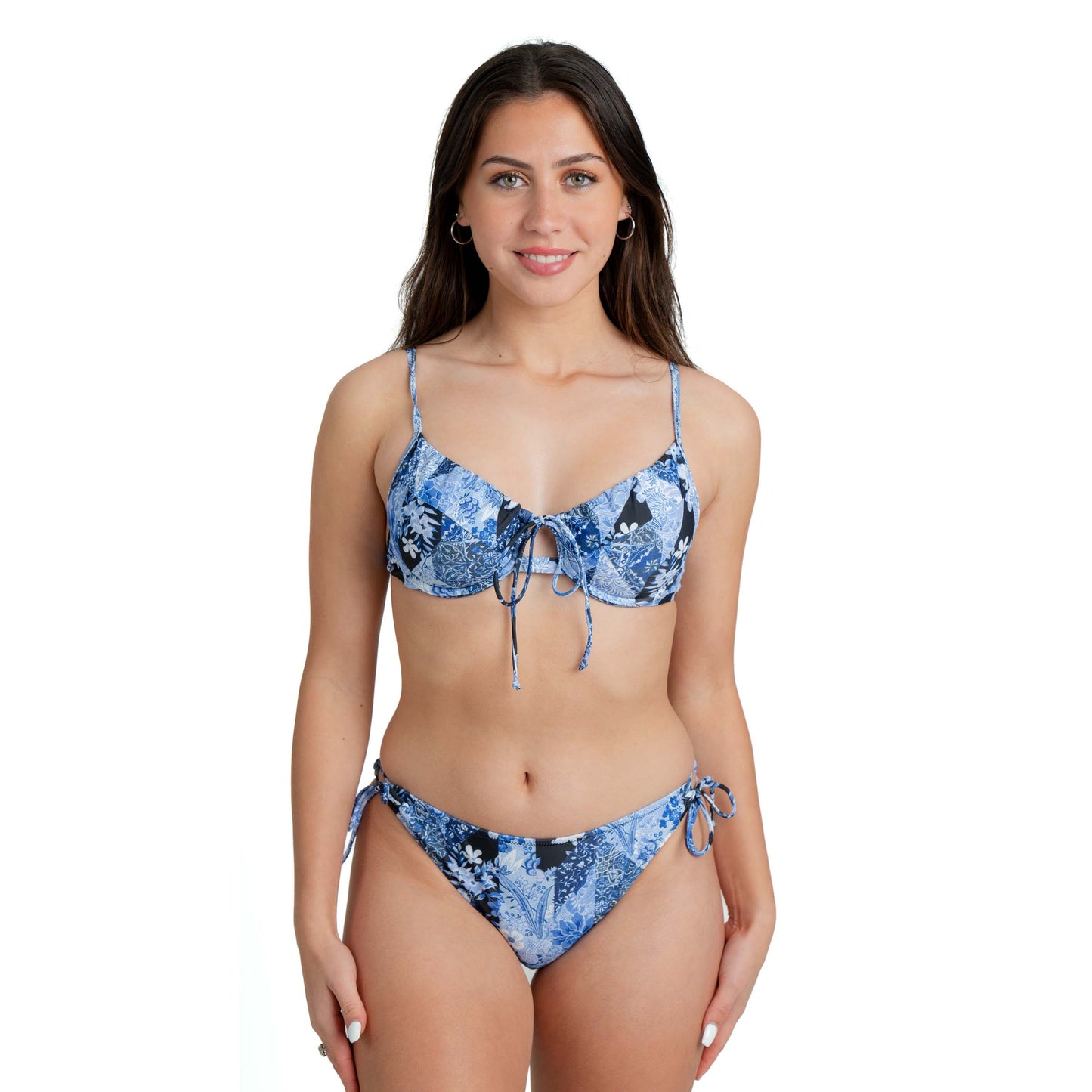 2047 Road Trip Patch Ruched Bra