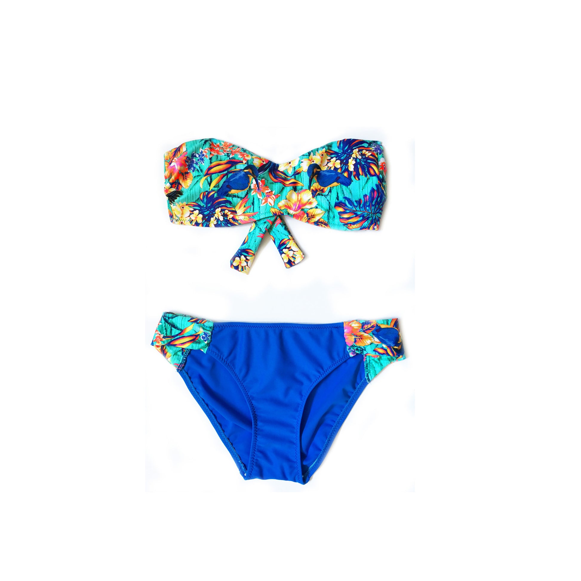 234 Tahiti Tropica Tube Bikini - Salty Ink