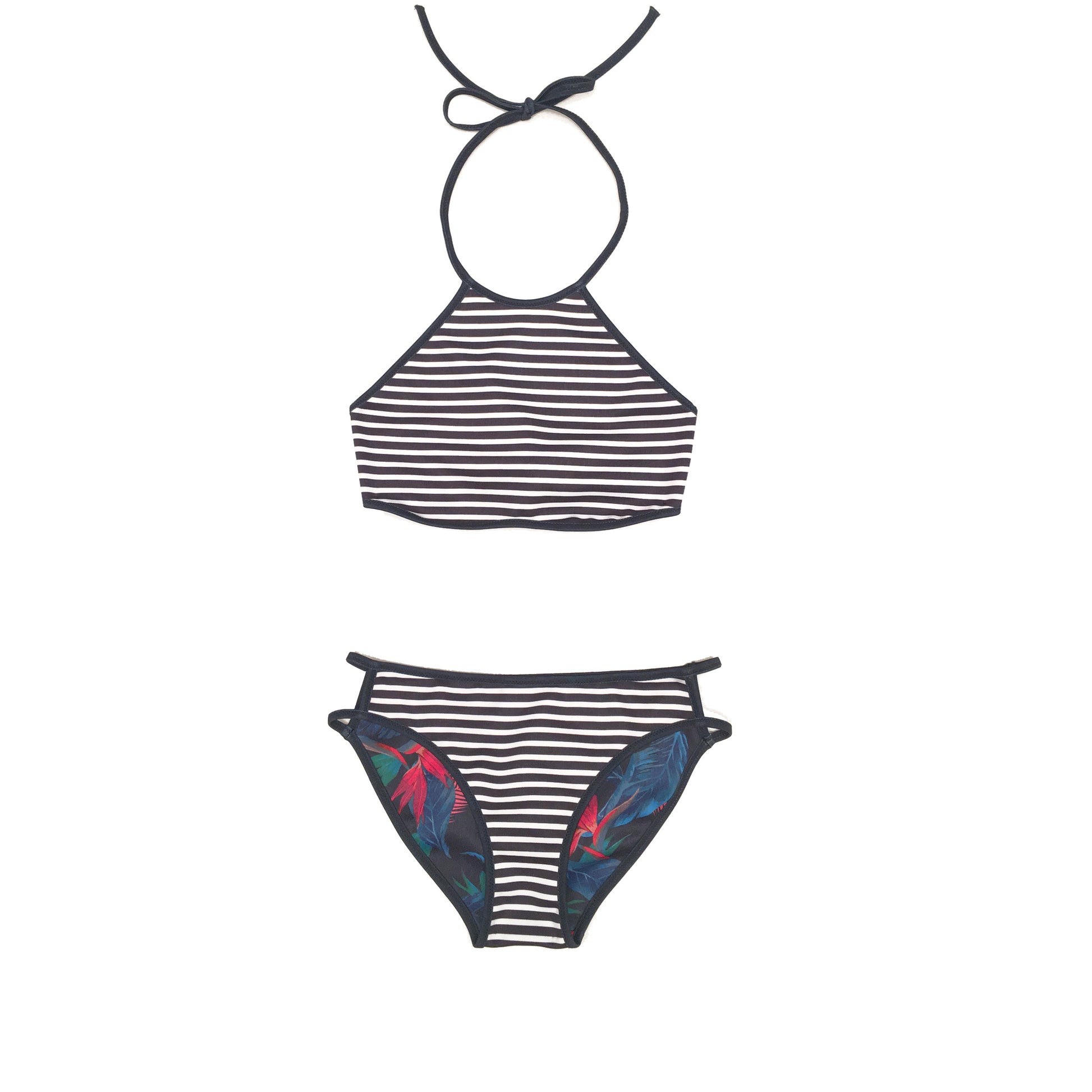 258 Copocabana Apron Bikini - Salty Ink
