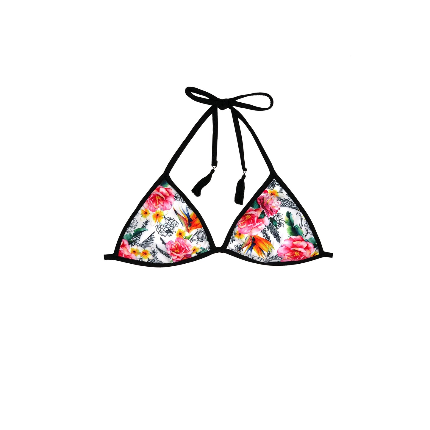 277 Island Escape Tri Bra - Salty Ink