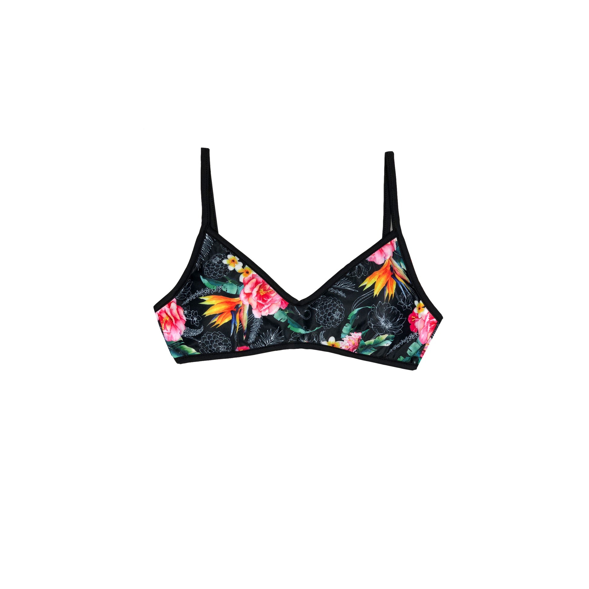 278 Island Escape Gidget Bra - Salty Ink