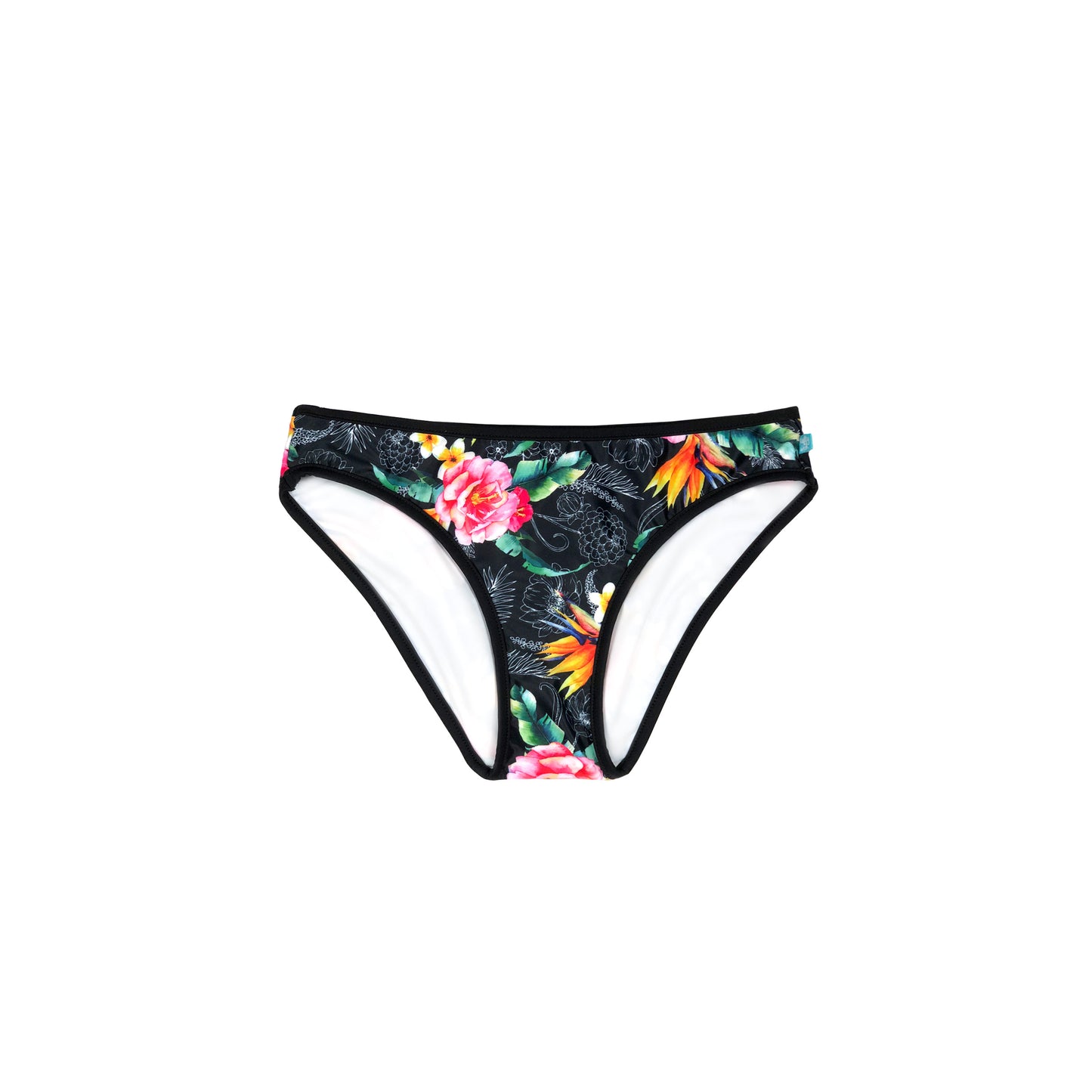 279 Island Escape Bikini Pant - Salty Ink