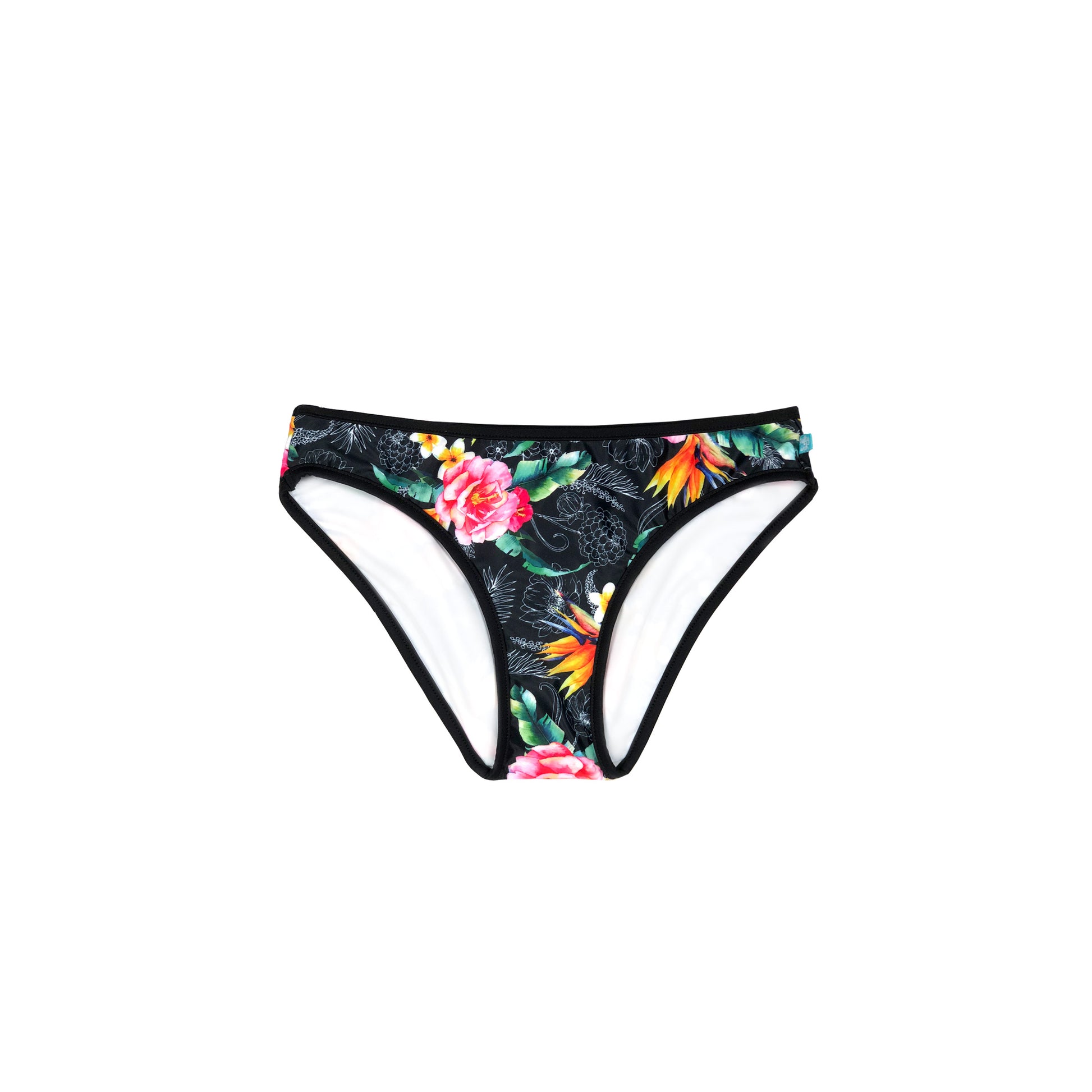 279 Island Escape Bikini Pant - Salty Ink