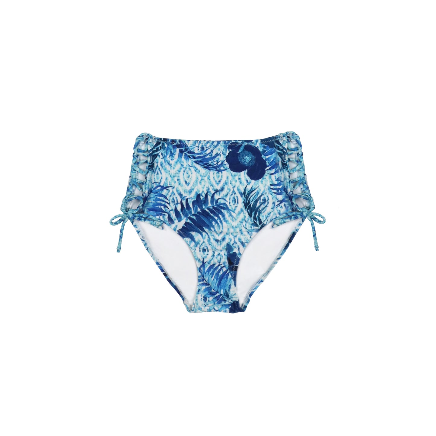 294 Blue Lagoon Lace up High Pant