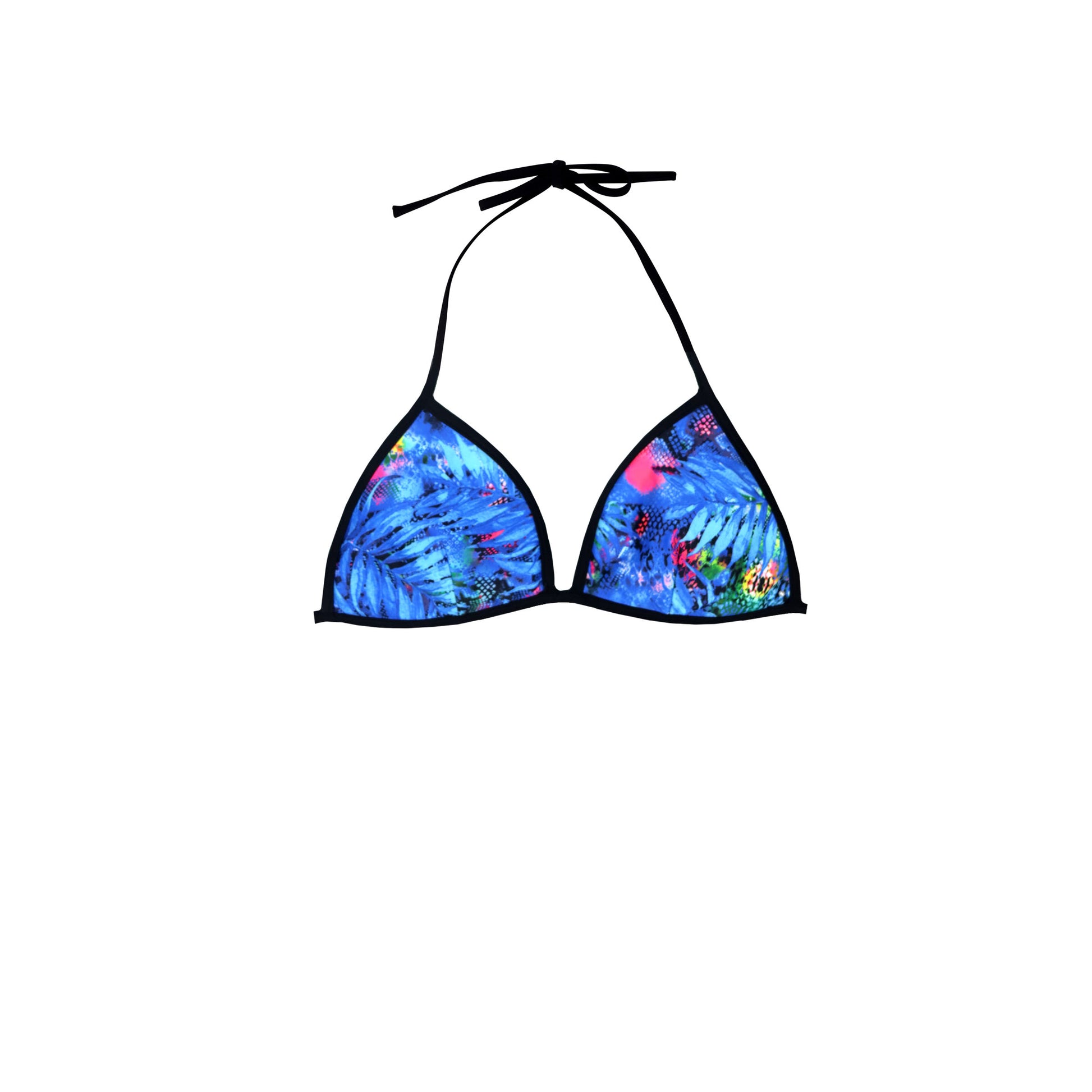 297 Desert Palm Tri Bra - Salty Ink