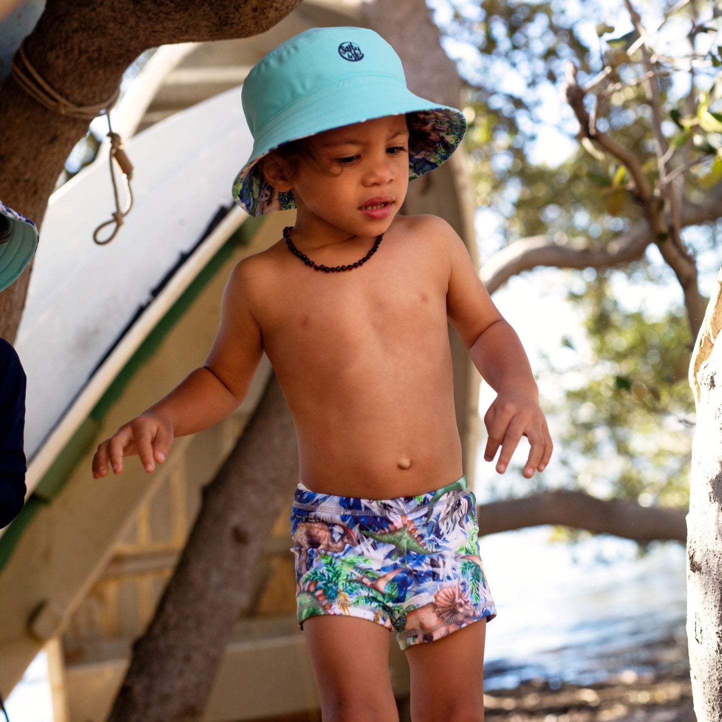 404 Dino Safari Sunhat - Salty Ink