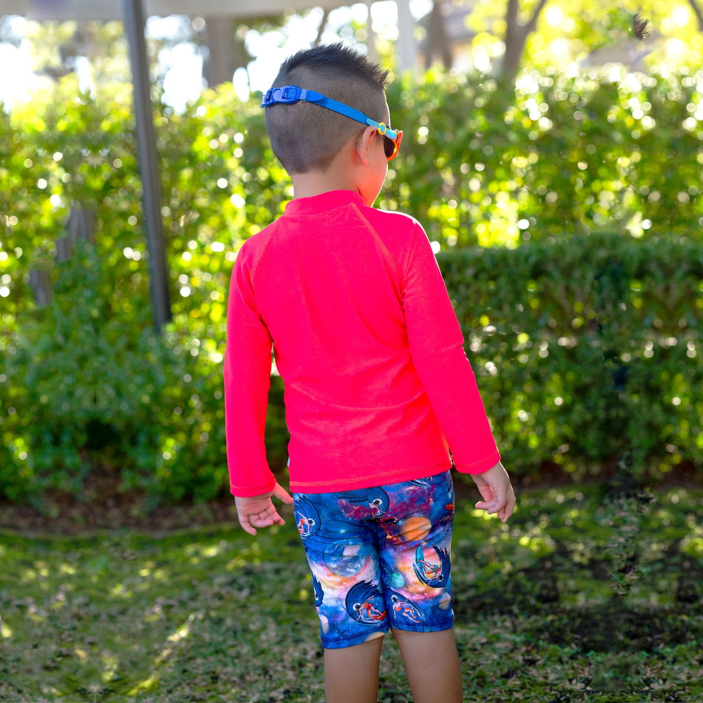 407 Space Surfer Long Sleeve Rashvest - Salty Ink