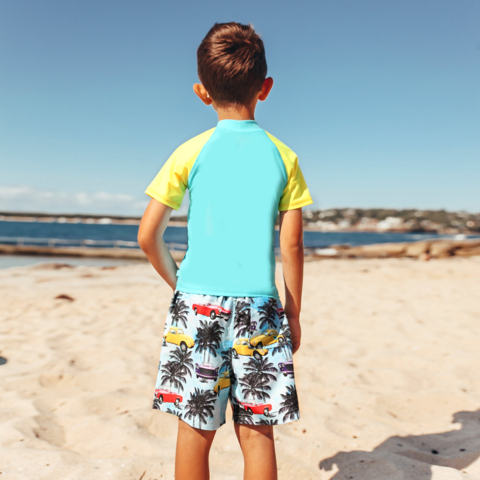 406 Tropix Short Sleeve Rashvest - Salty Ink