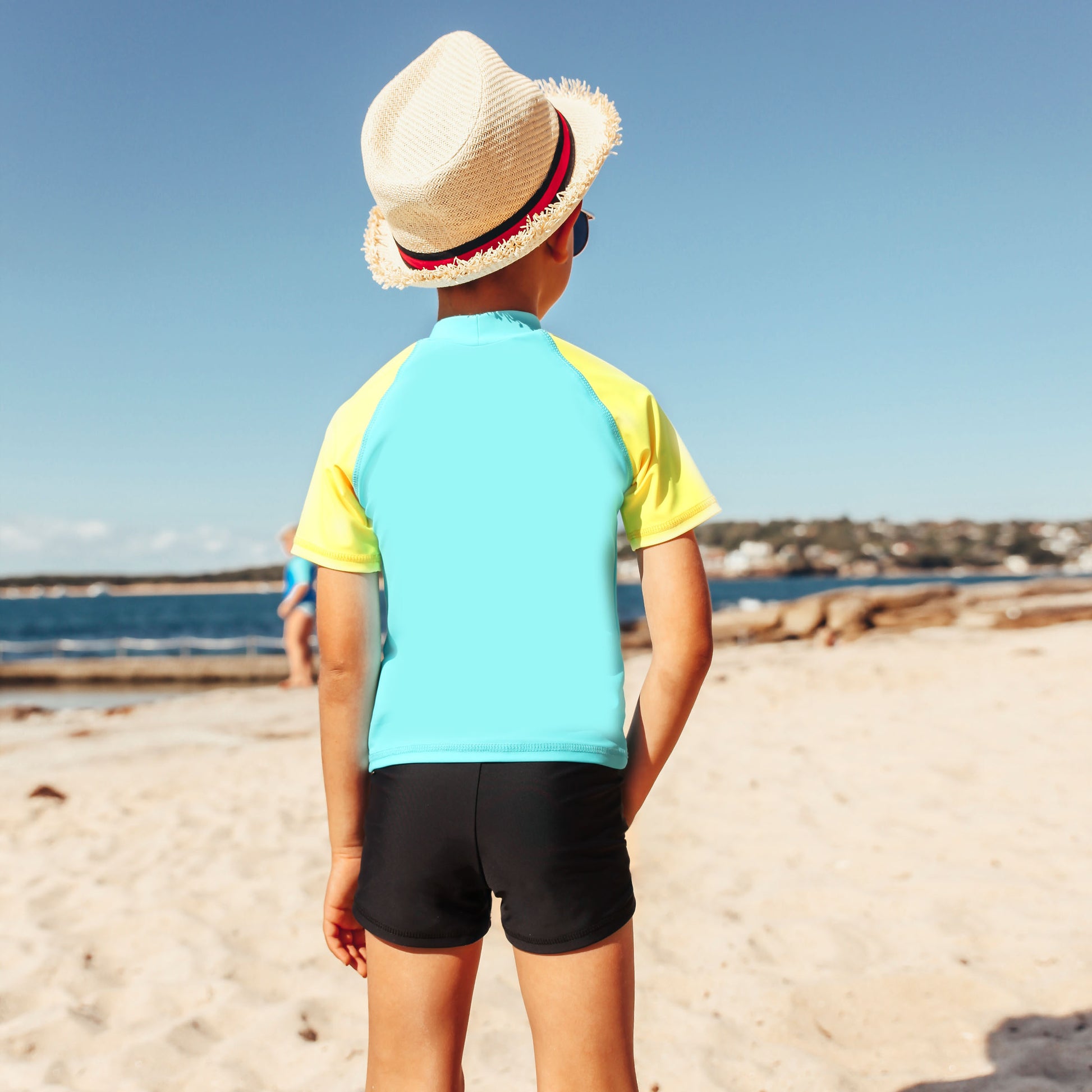 406 Tropix Short Sleeve Rashvest - Salty Ink