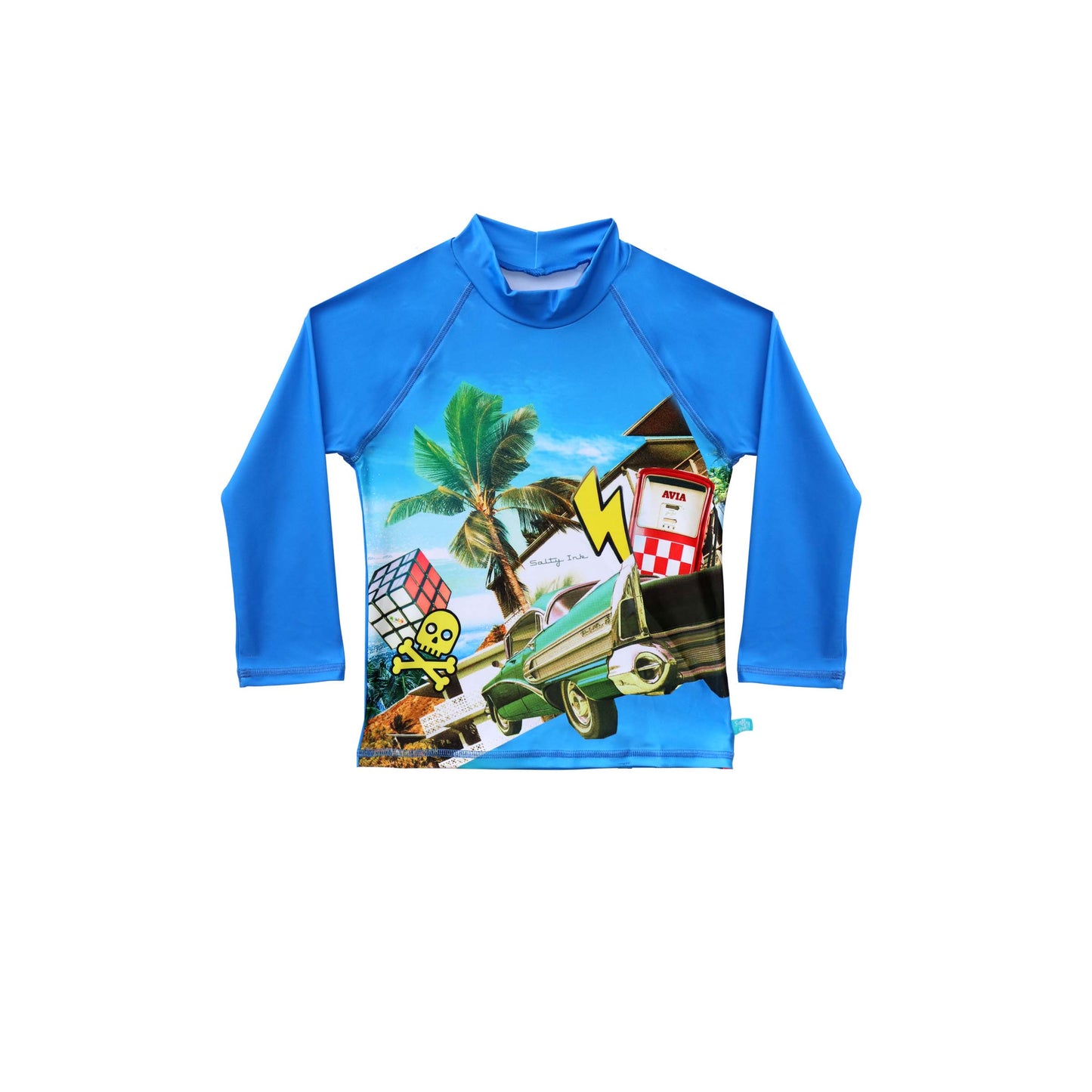 407 Mash Up Long Sleeve Rashvest