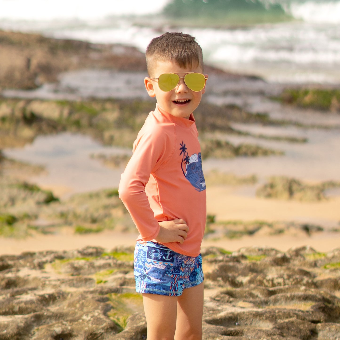 407 Tiki Long Sleeve Rashvest